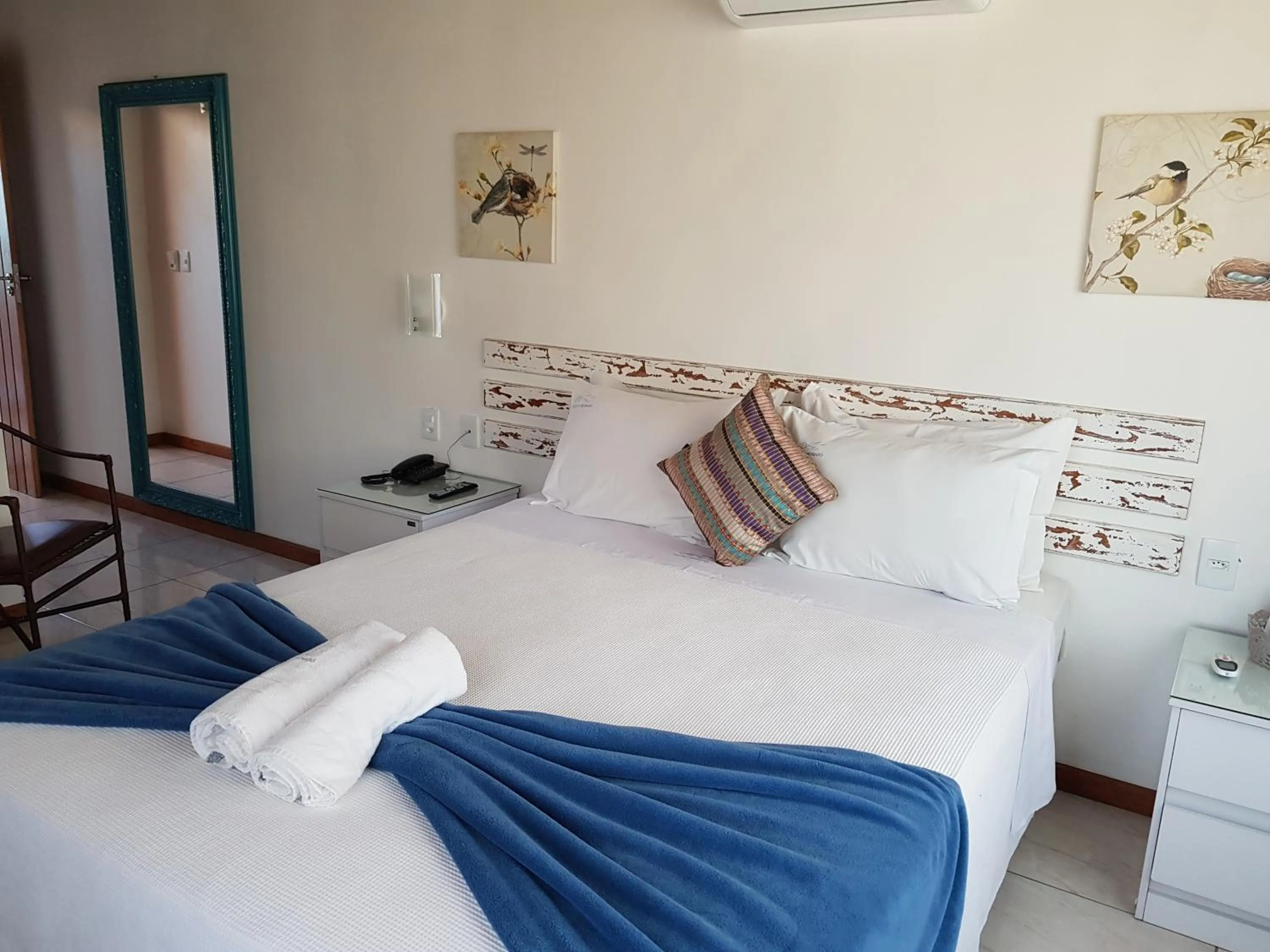 Bed in Coronado Beach Hotel