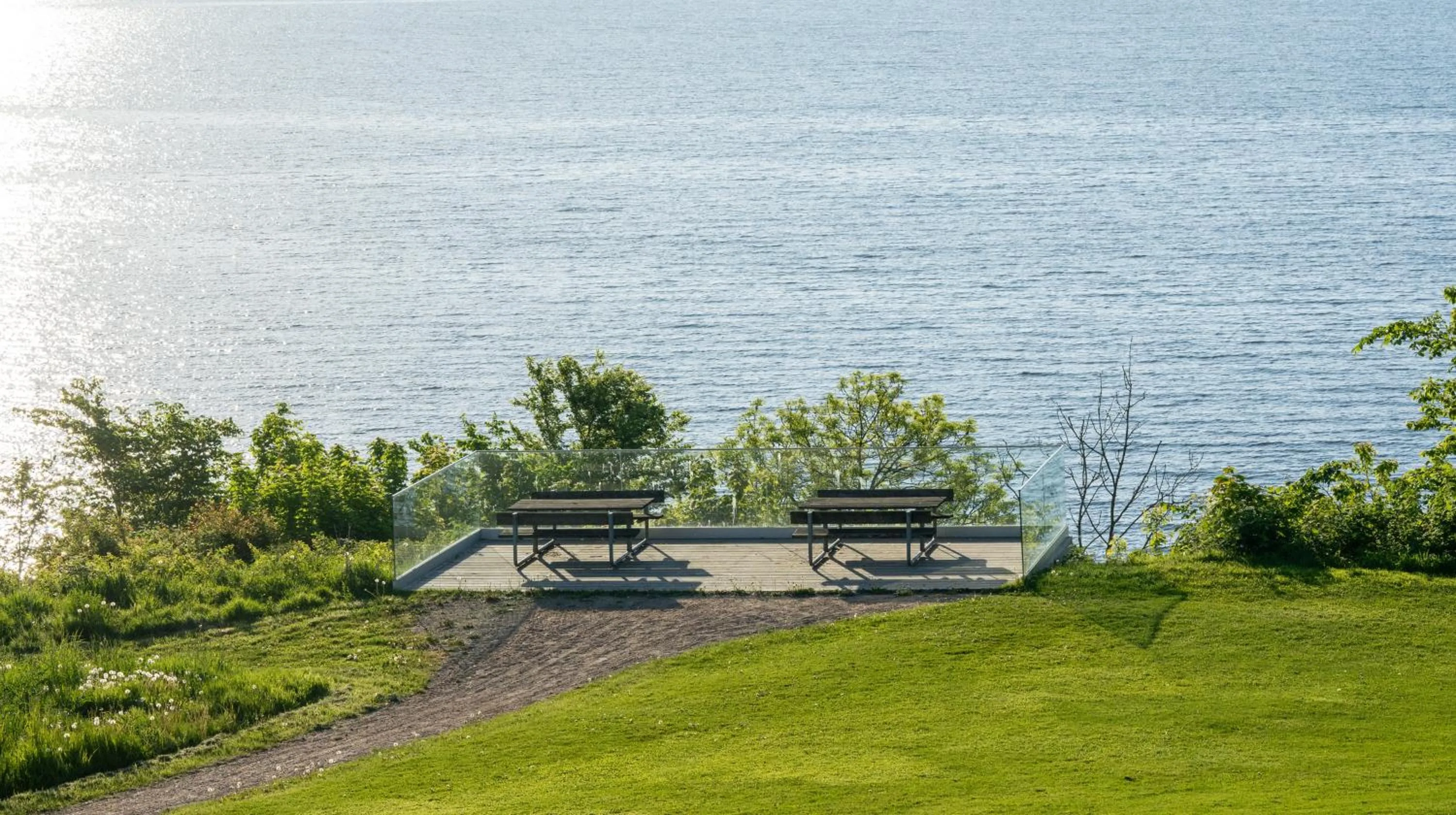 Natural landscape in Hotel Limfjorden