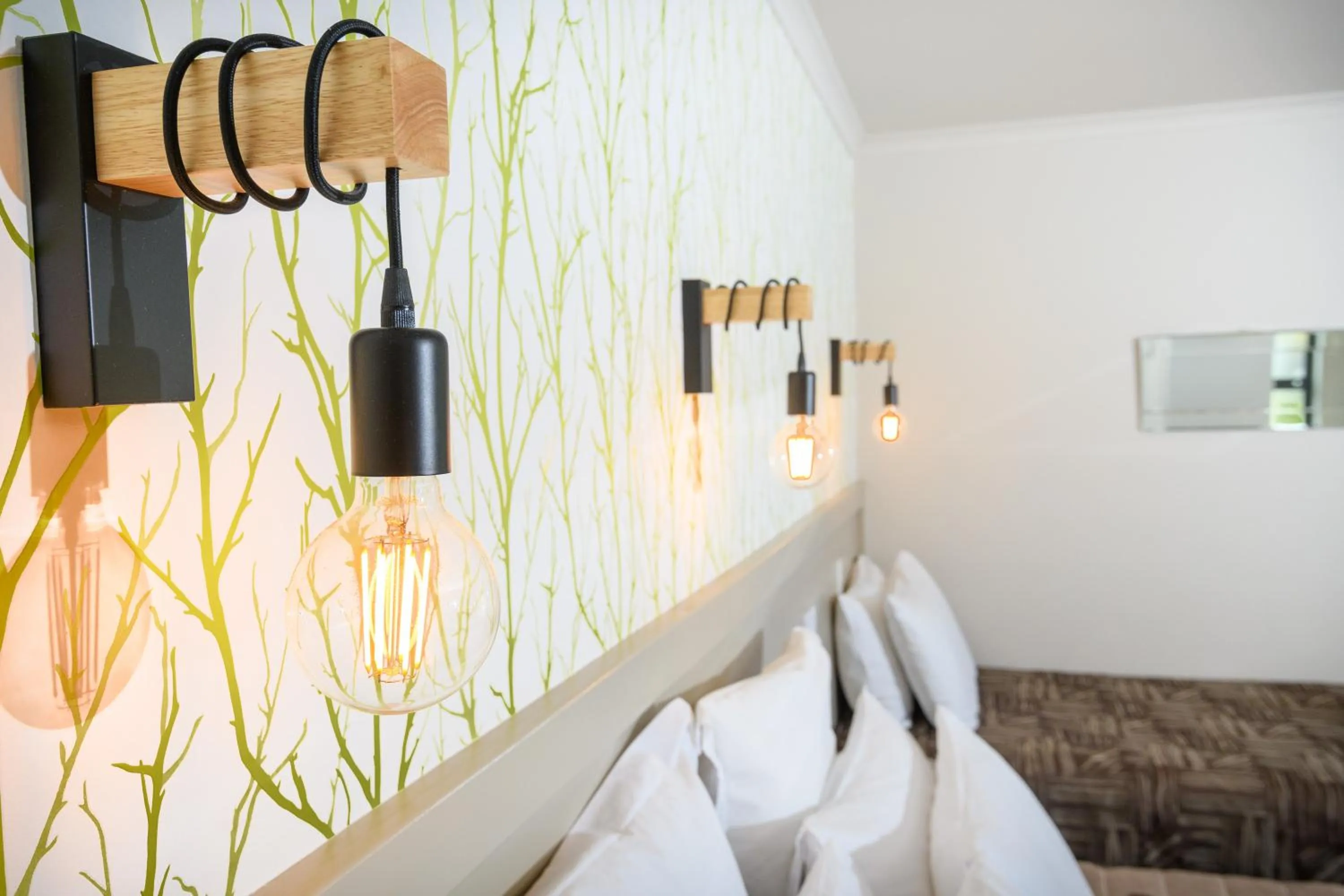 Decorative detail, Bed in The Terrace