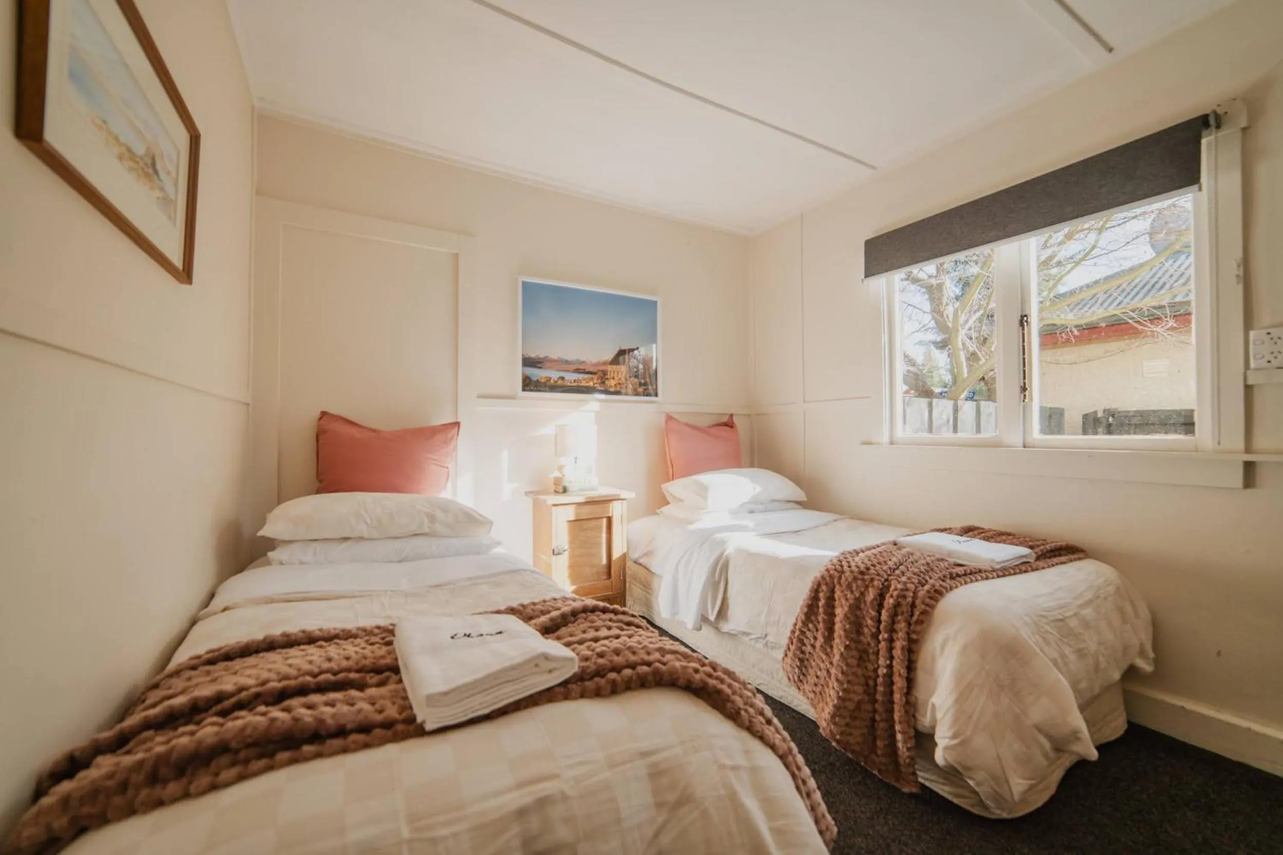 Bed in Lake Tekapo Cottages