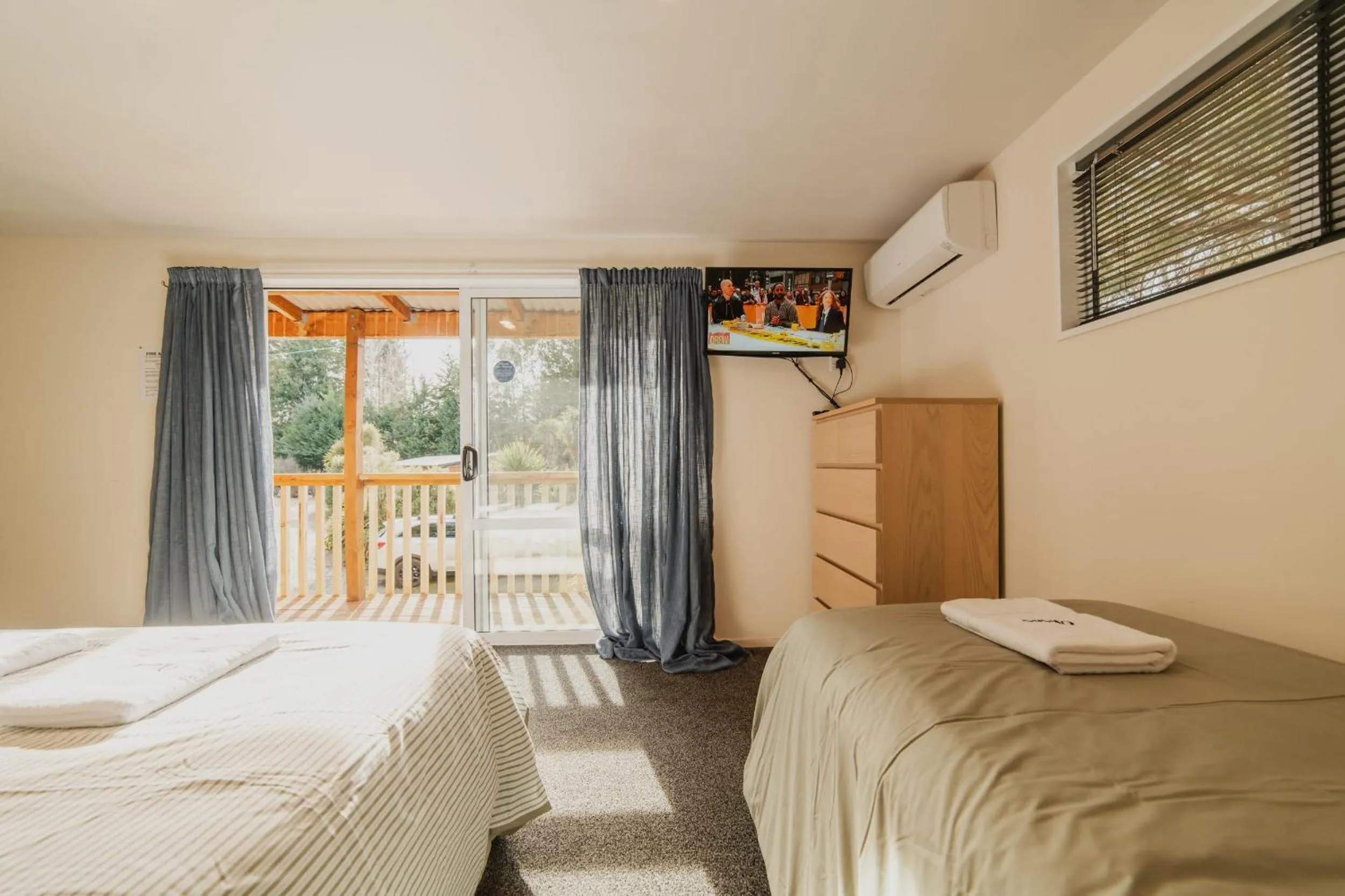 Bed in Lake Tekapo Cottages