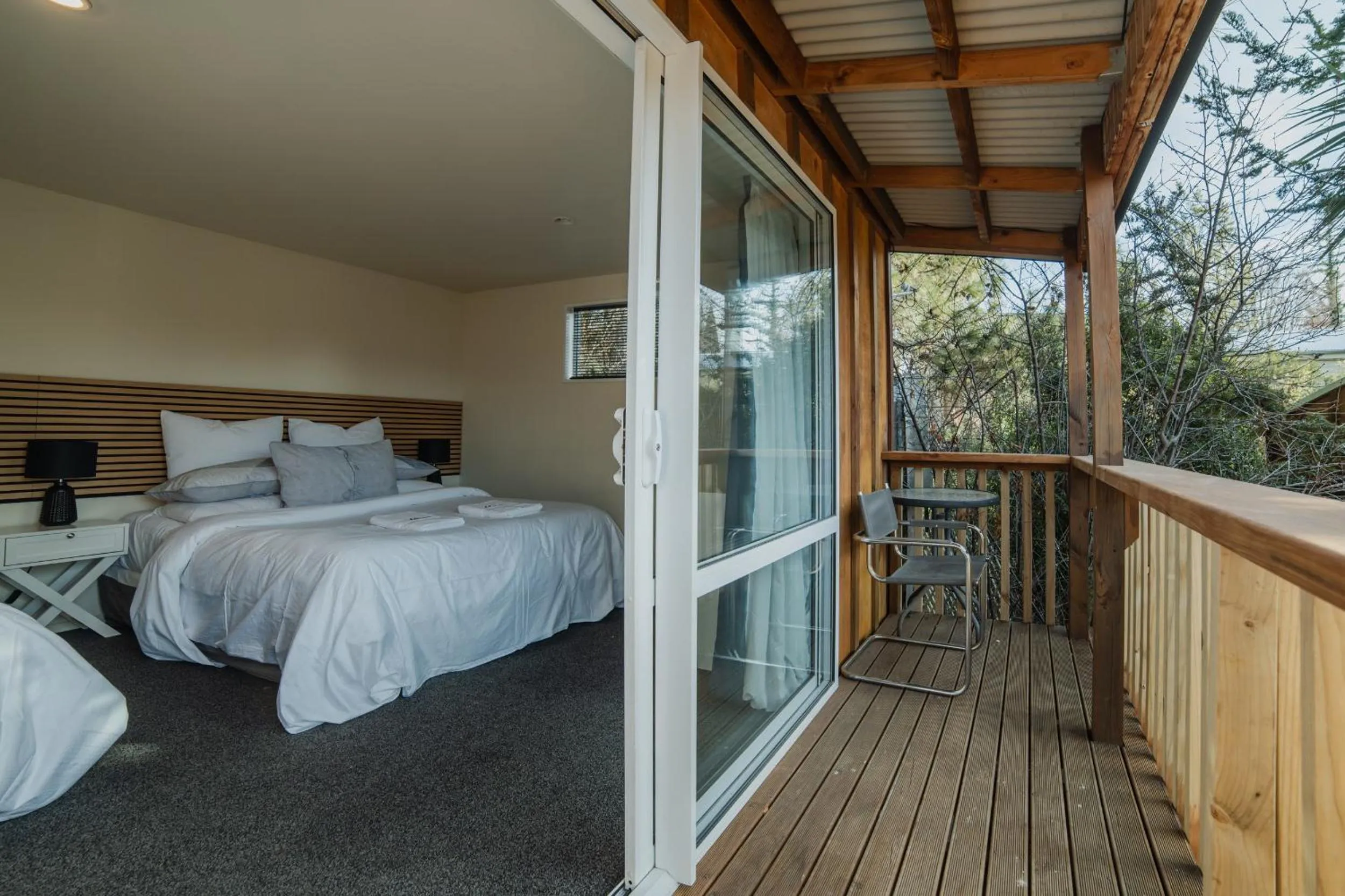 Bed in Lake Tekapo Cottages
