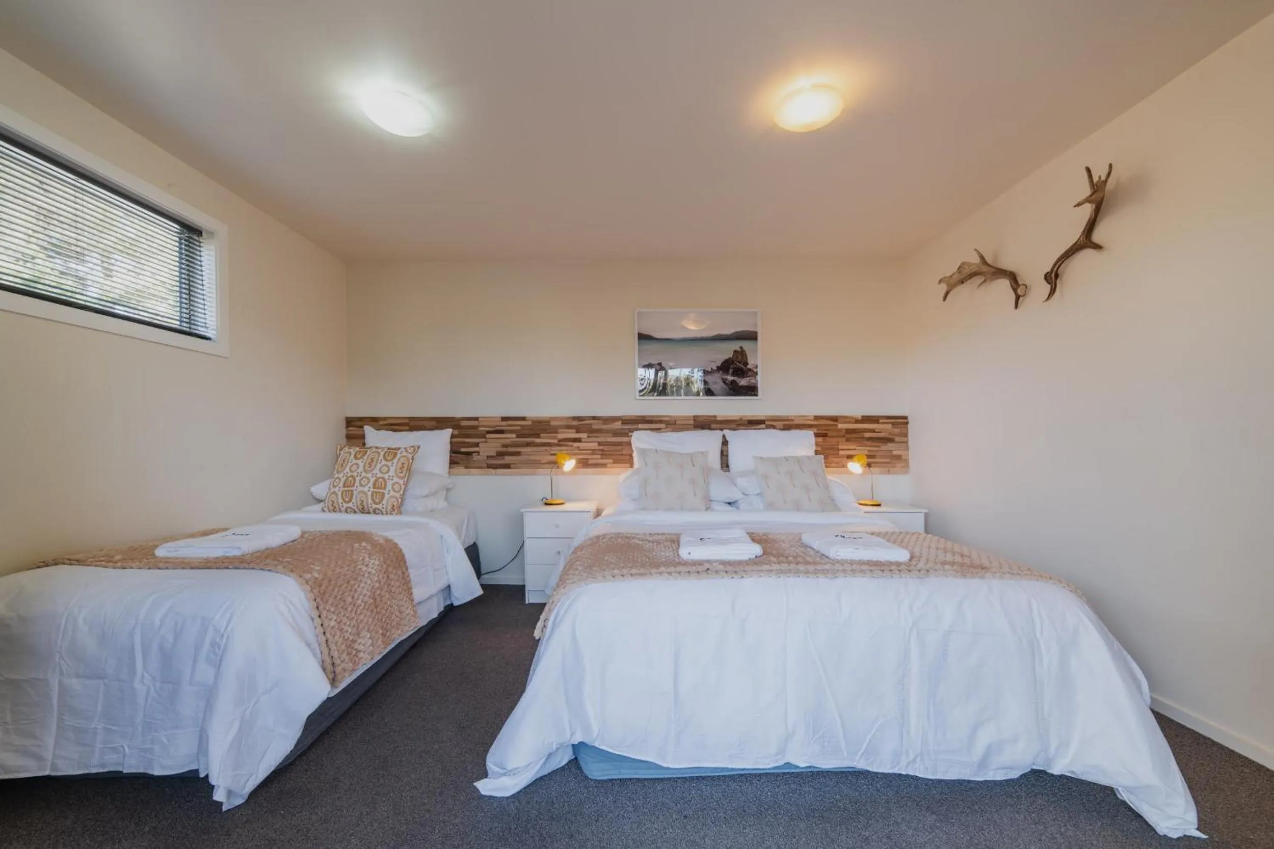 Bed in Lake Tekapo Cottages