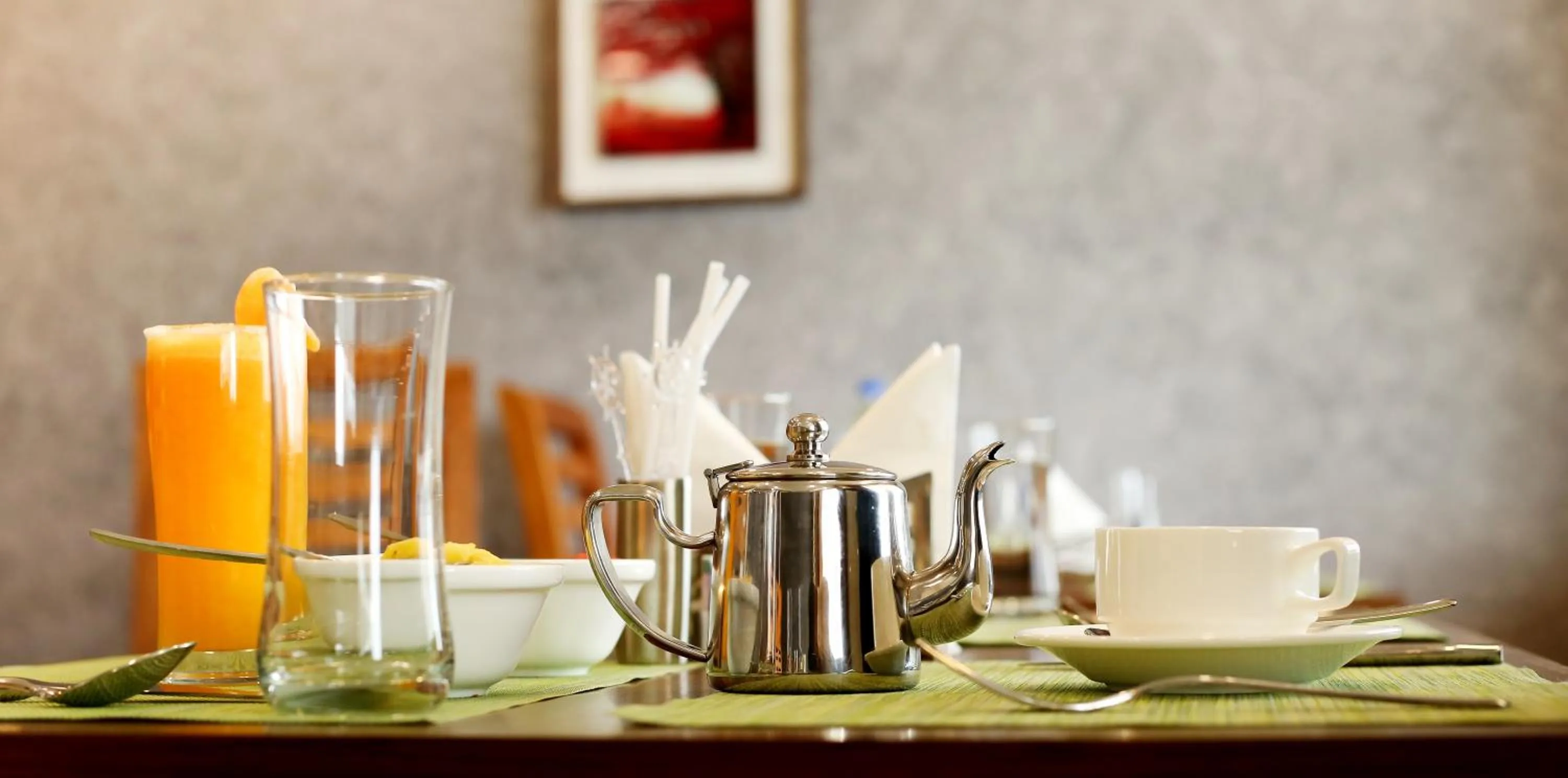 Food close-up in Sidra Pristine Hotel and Portico Halls