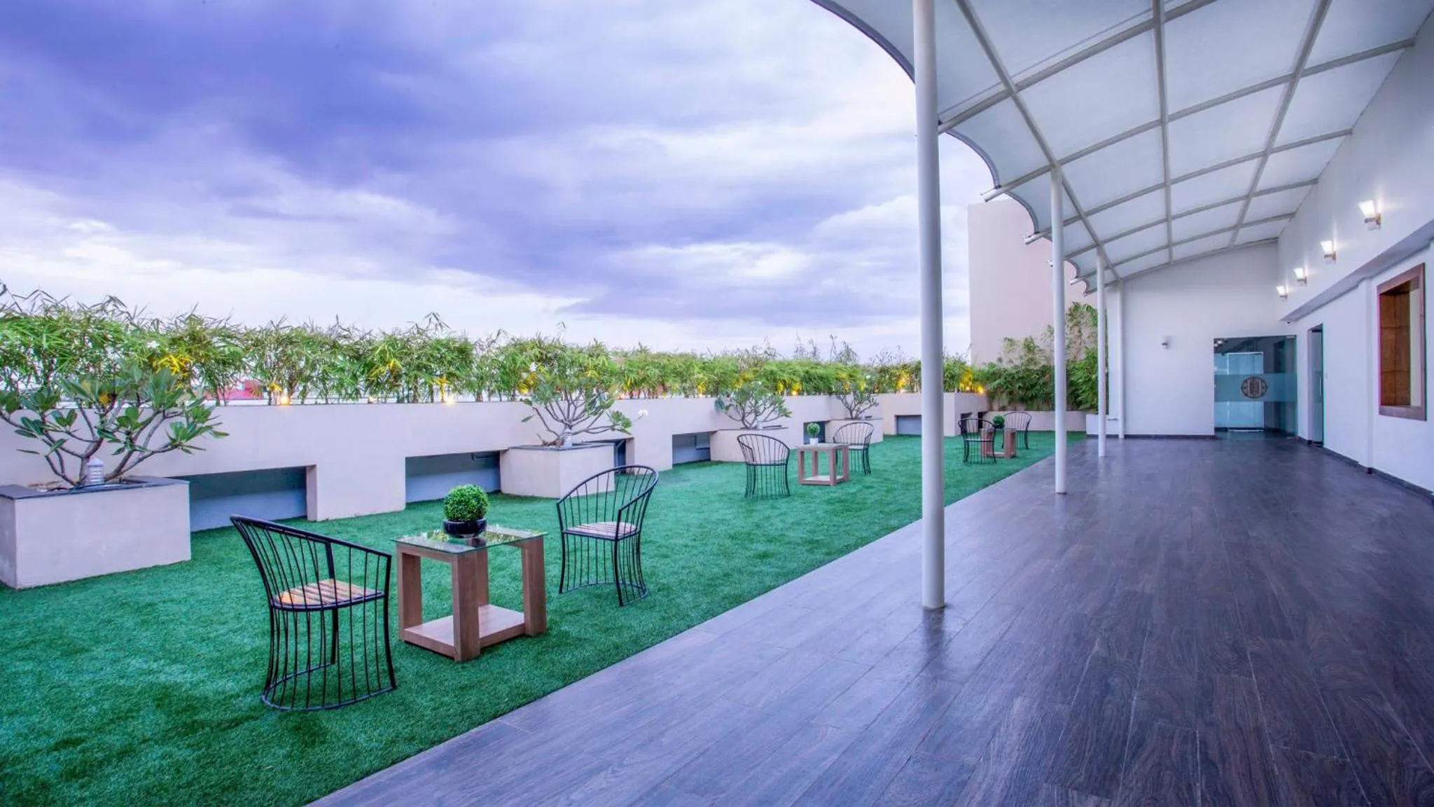 Balcony/Terrace in Sidra Pristine Hotel and Portico Halls