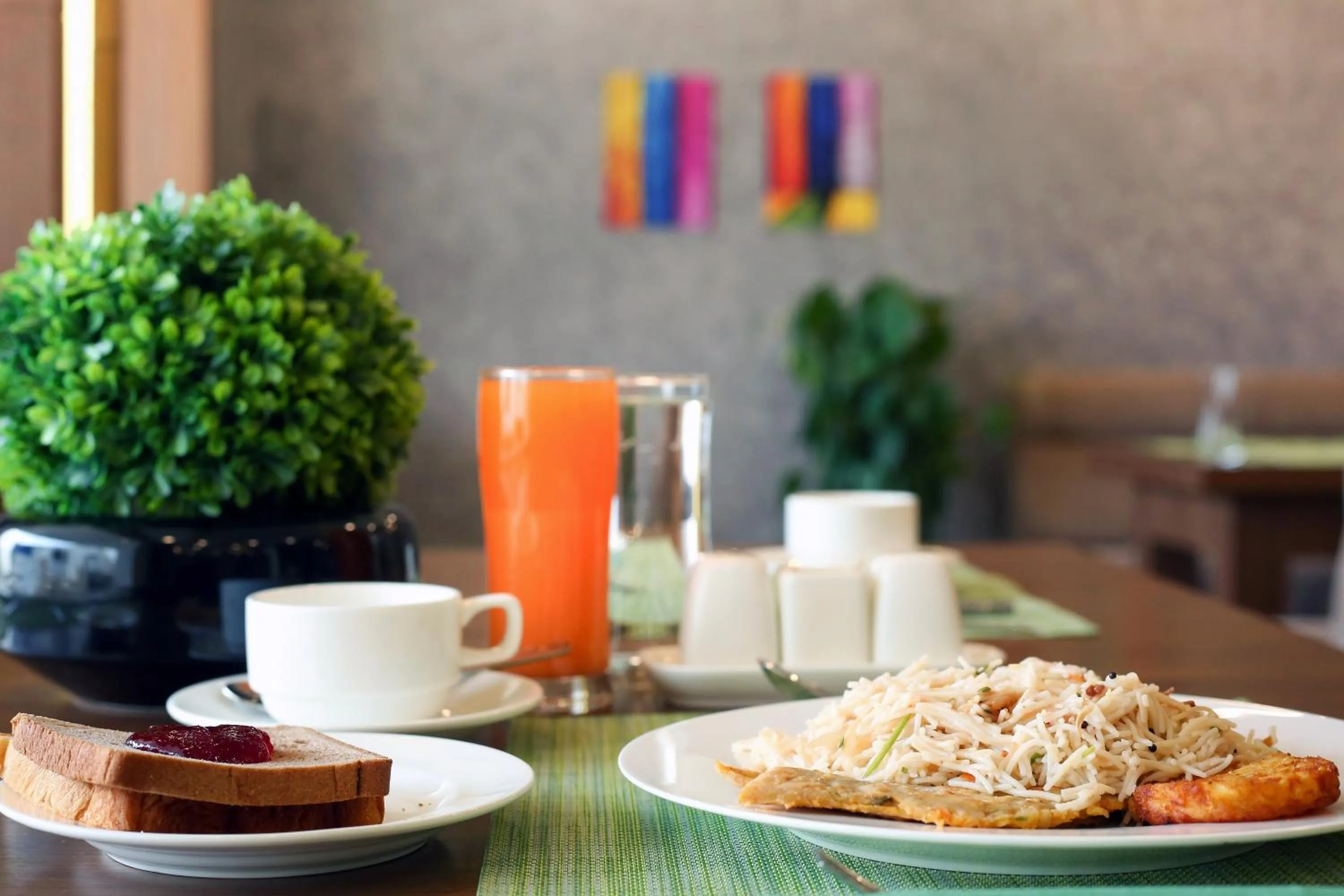 Food close-up in Sidra Pristine Hotel and Portico Halls