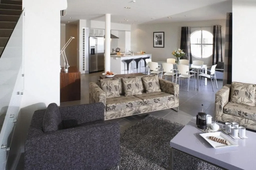 Living room in The Waterfront Suites - Heritage Collection