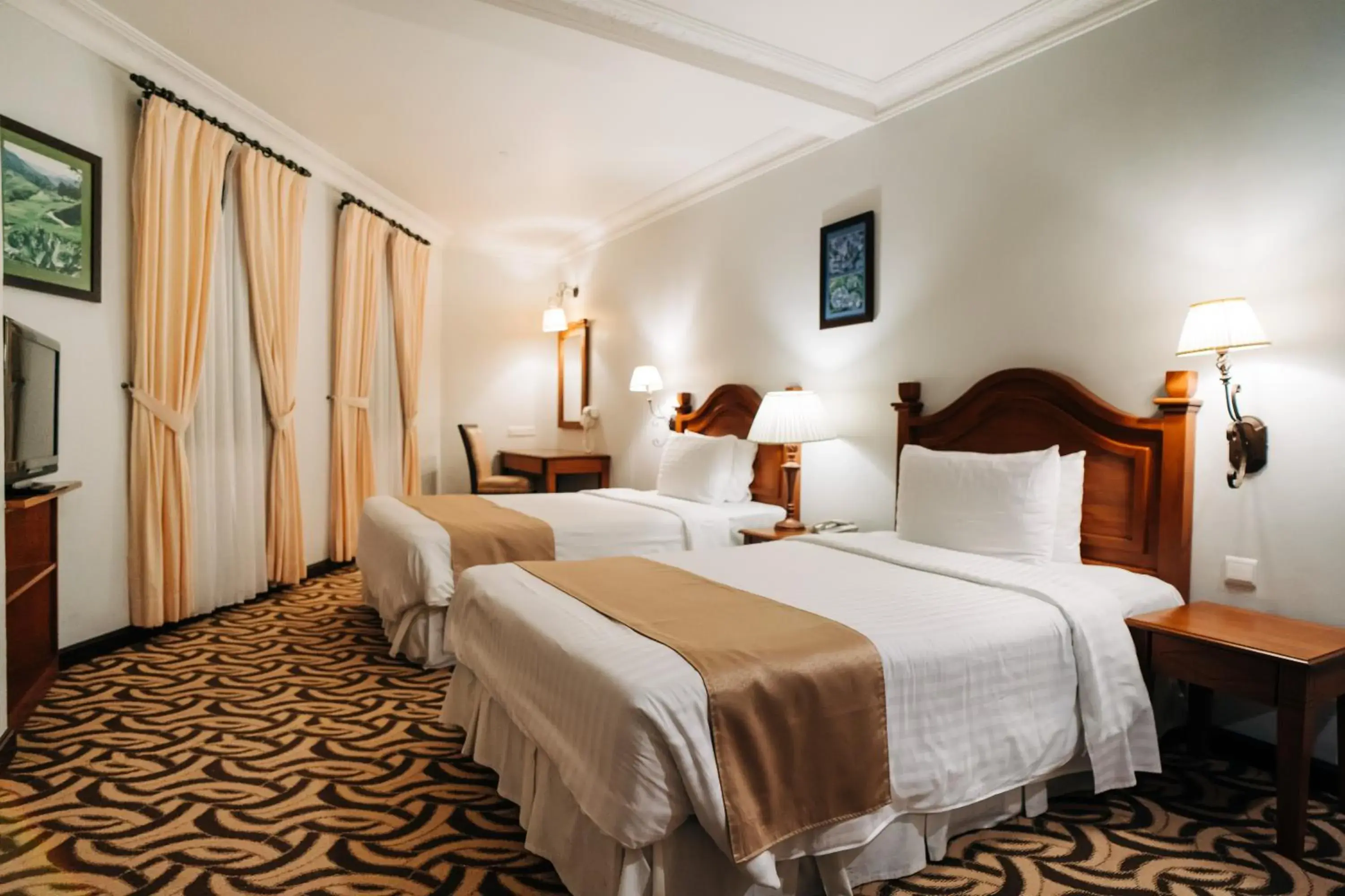 Bed in Hotel De' La Ferns, Cameron Highlands Bed in Hotel De' La Ferns, Cameron Highlands