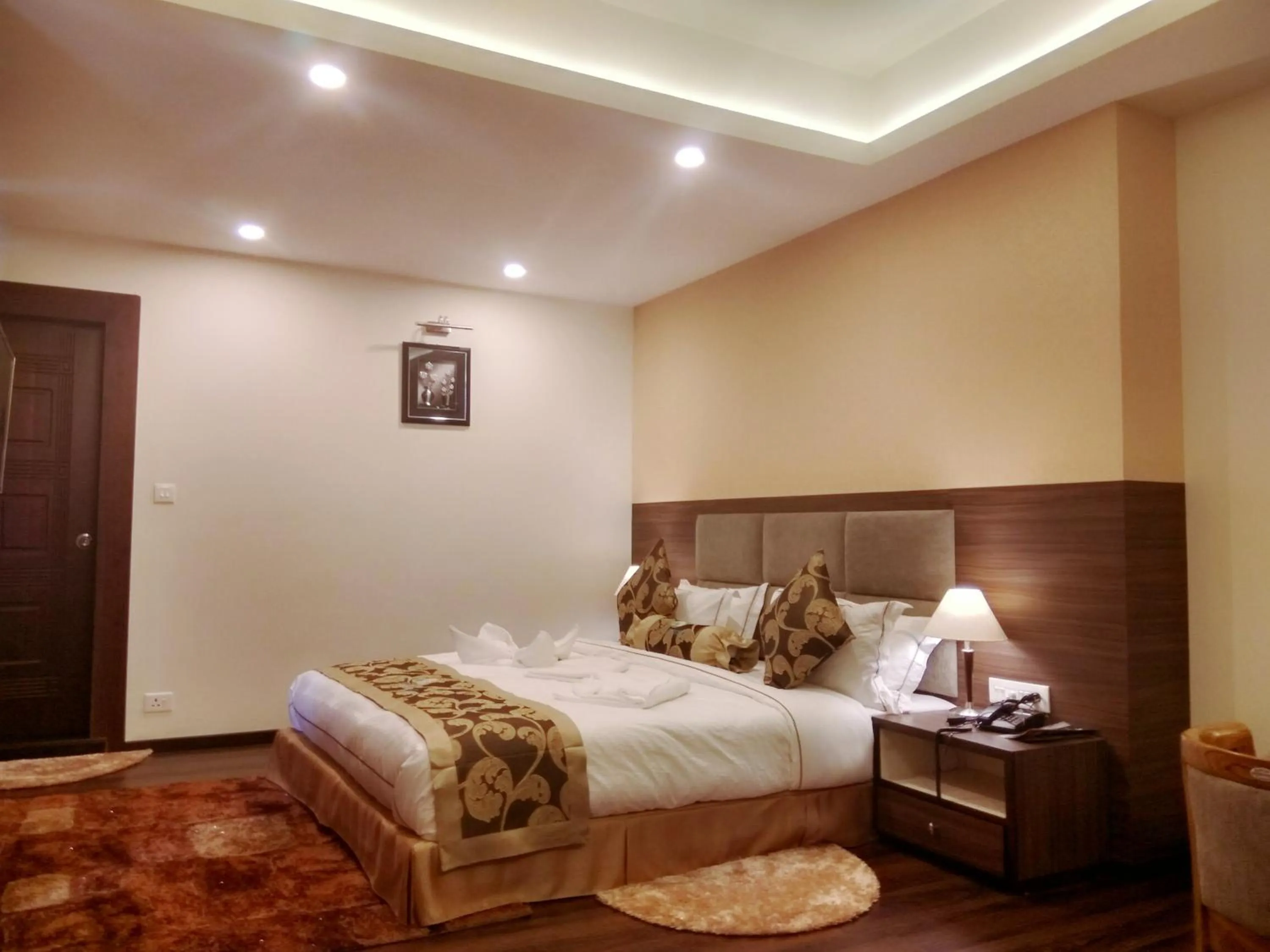 Bed in Pearl Retreat