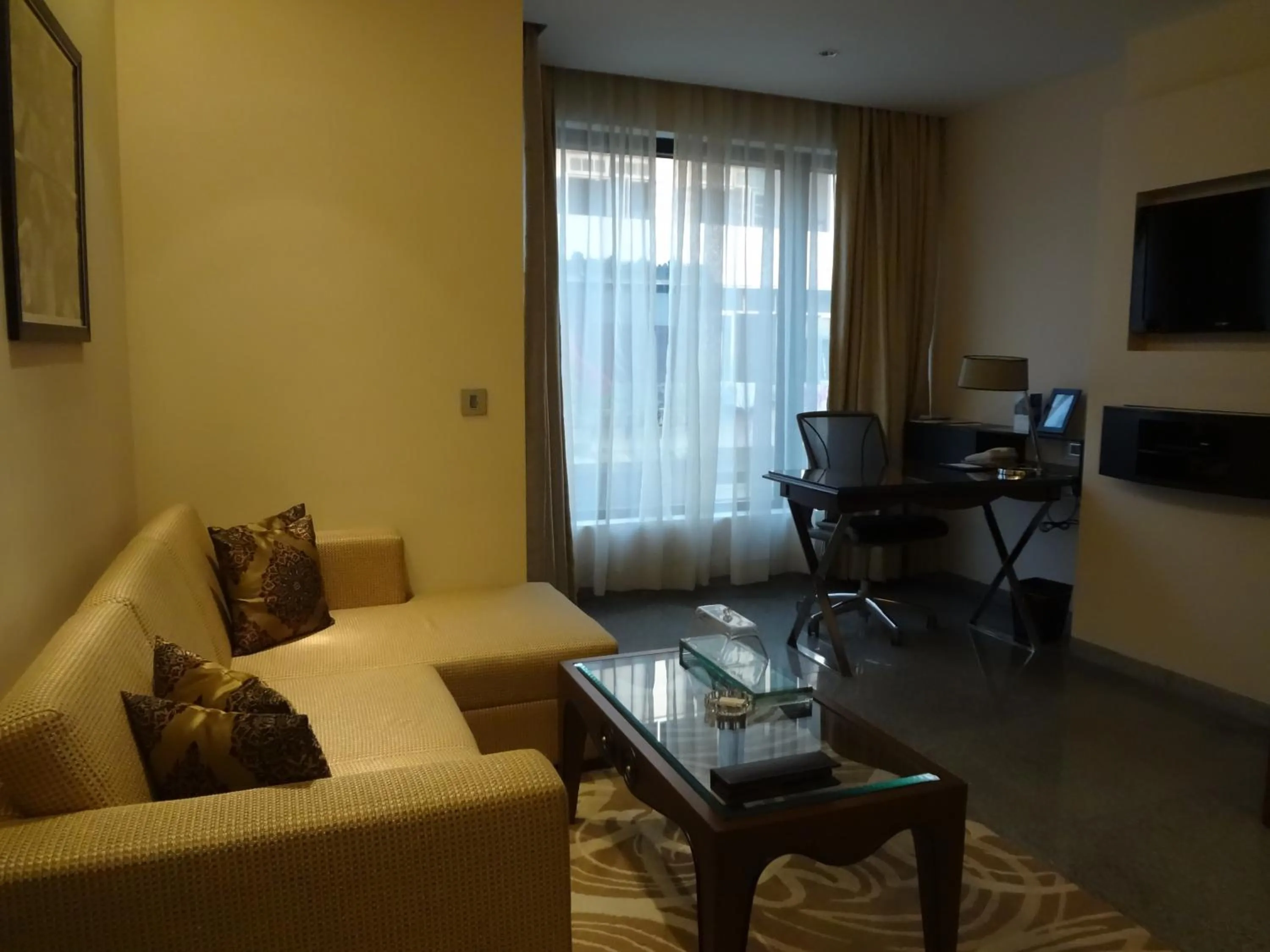 Living room in Hotel Marine Plaza