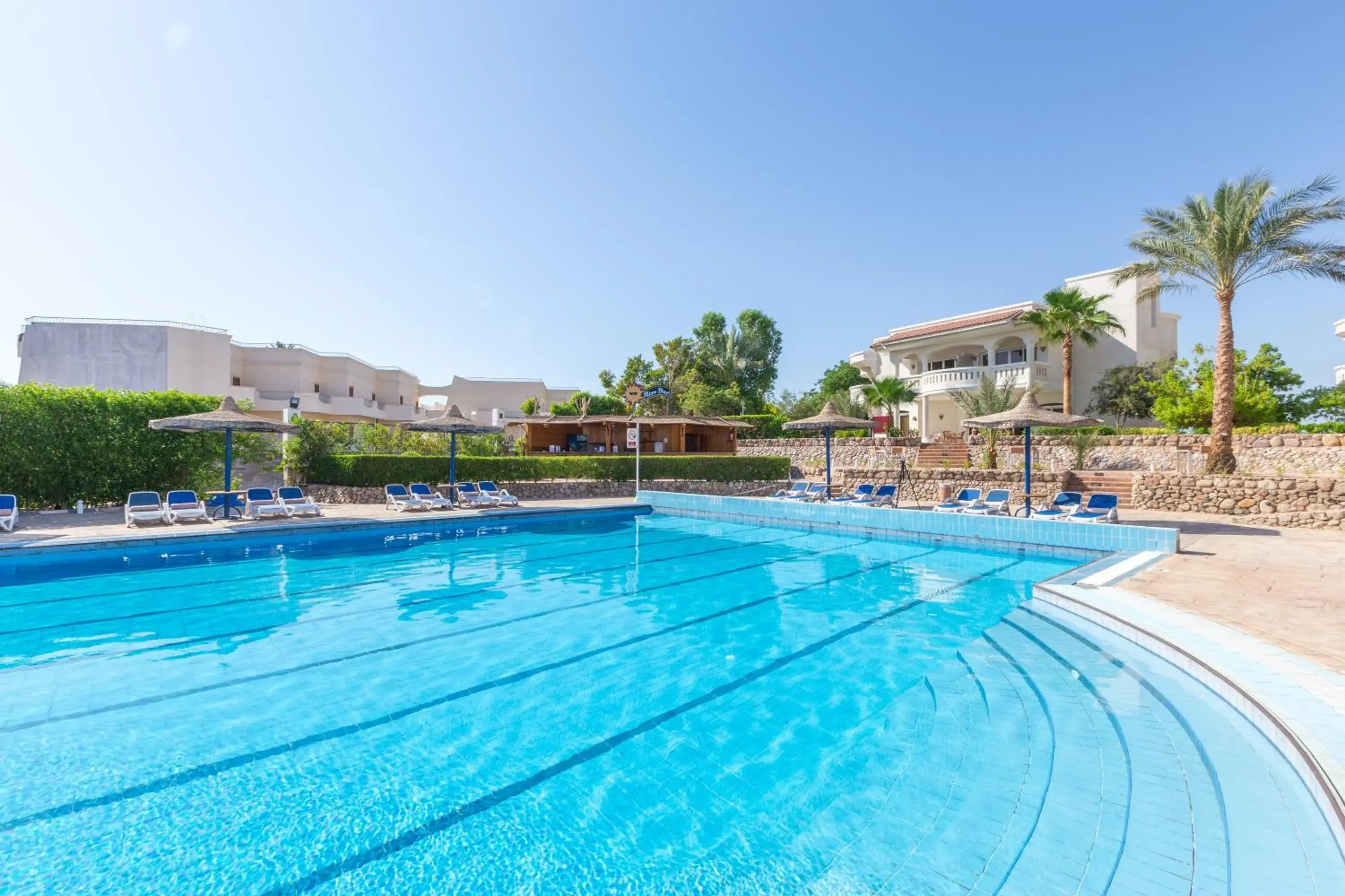 Pool view in Naama Bay Hotel & Resort Pool view in Naama Bay Hotel & Resort