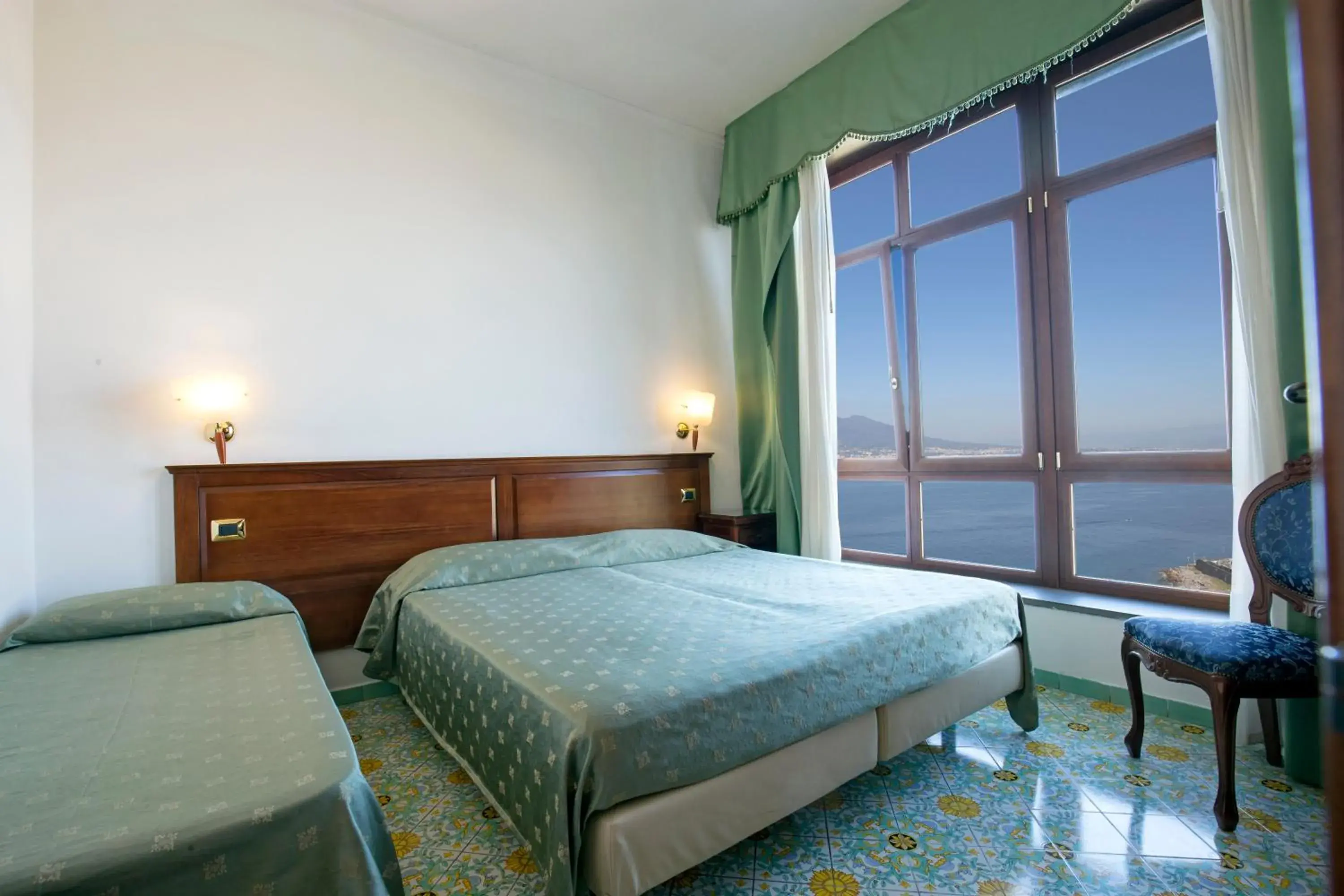 Bedroom, Bed in La Panoramica Hotel Bedroom, Bed in La Panoramica Hotel