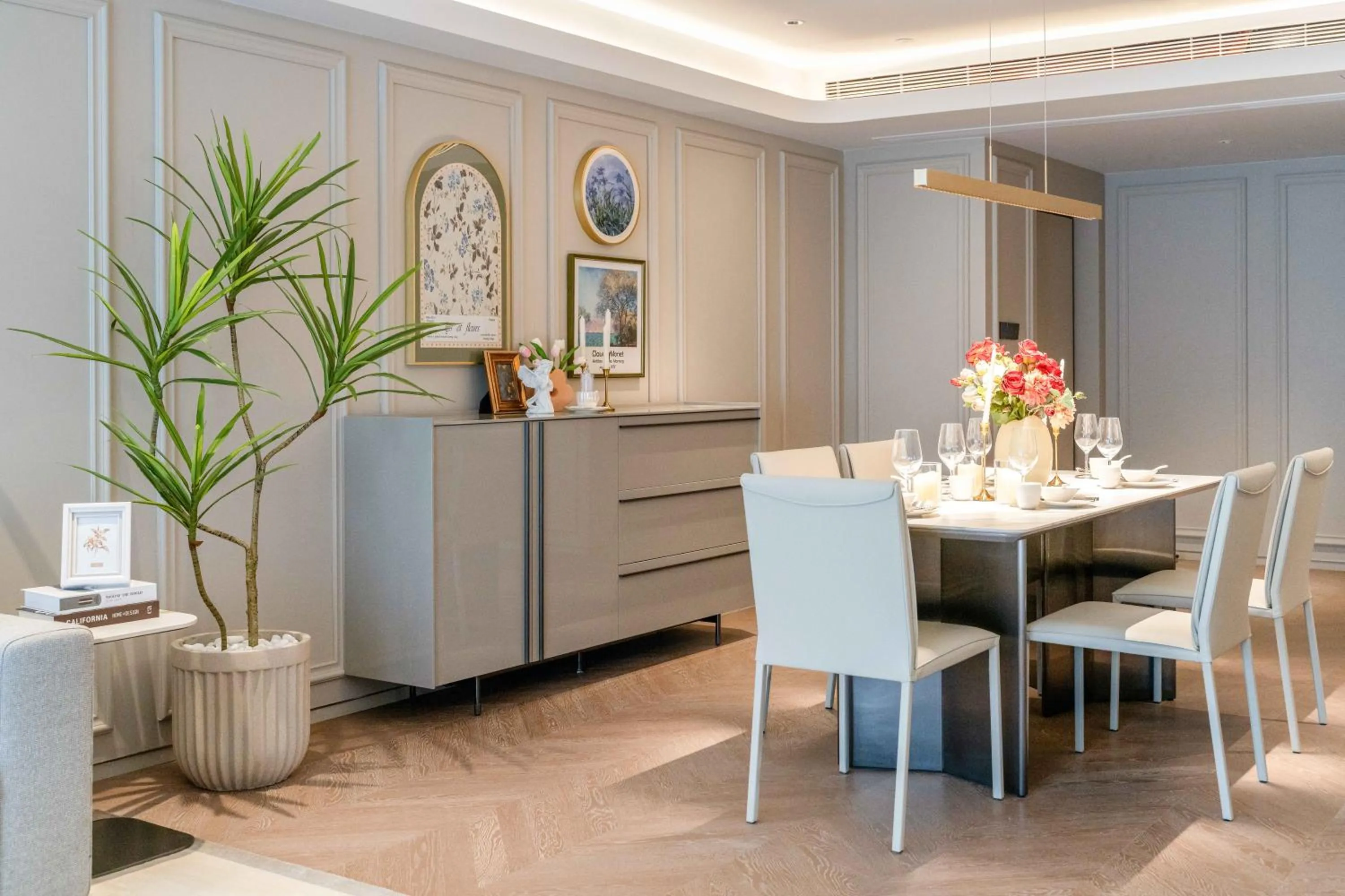 Living room in CM+ Service Apartment Shenzhen Taige