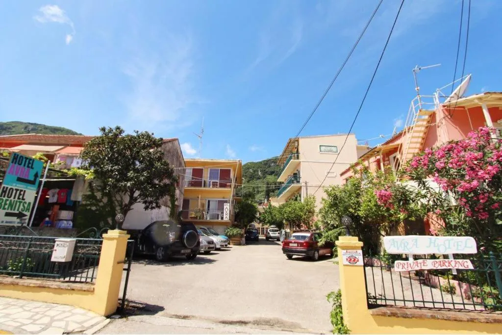 Property building in Avra Budget Beach Rooms