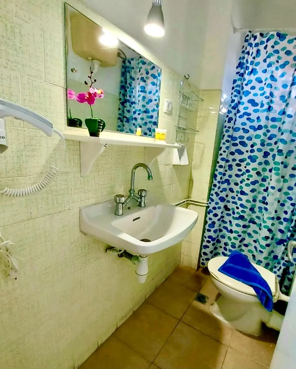 Bathroom in Avra Budget Beach Rooms