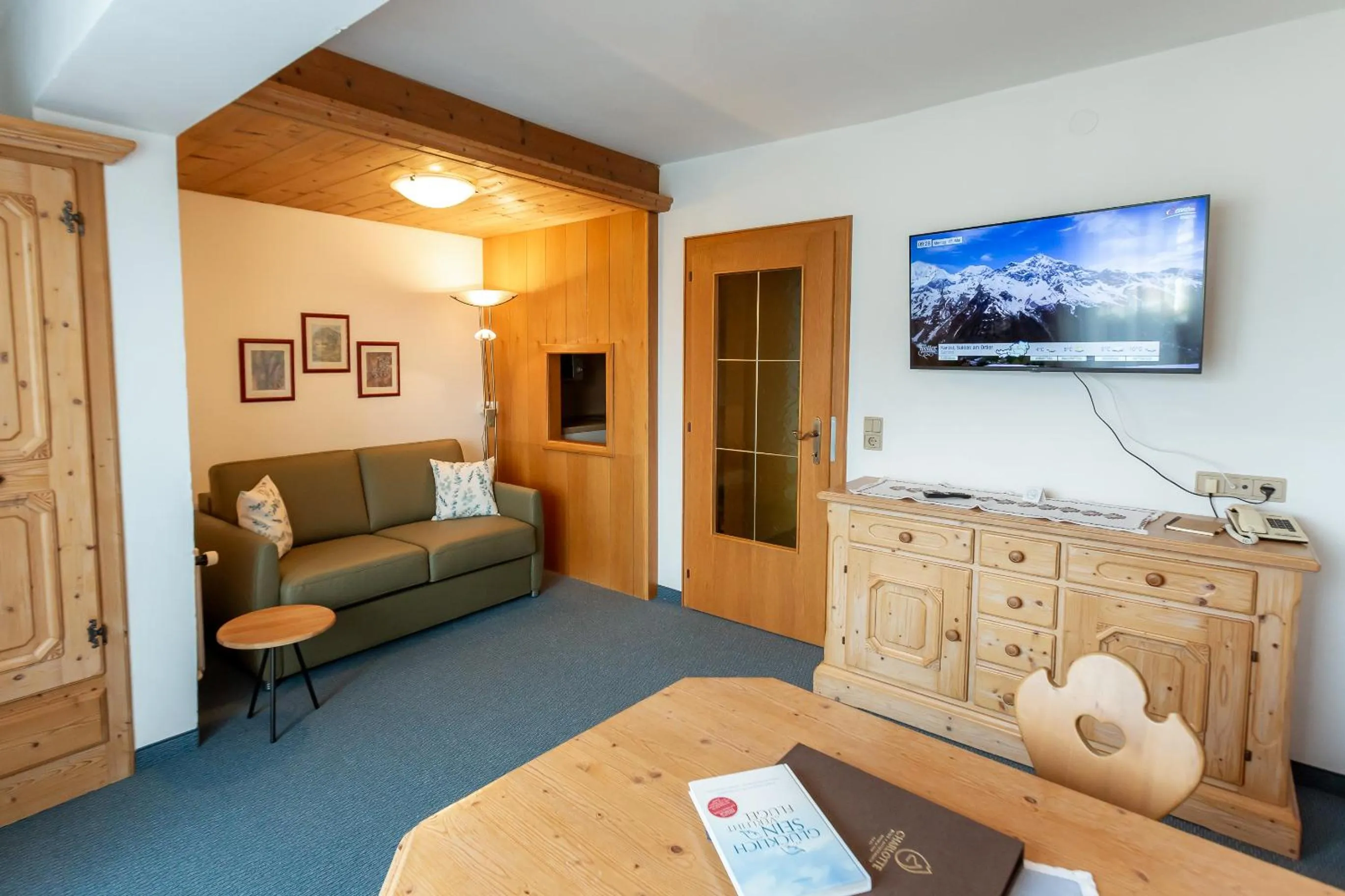 Living room in Appartement- und Wellnesshotel Charlotte - 3 Sterne Superior