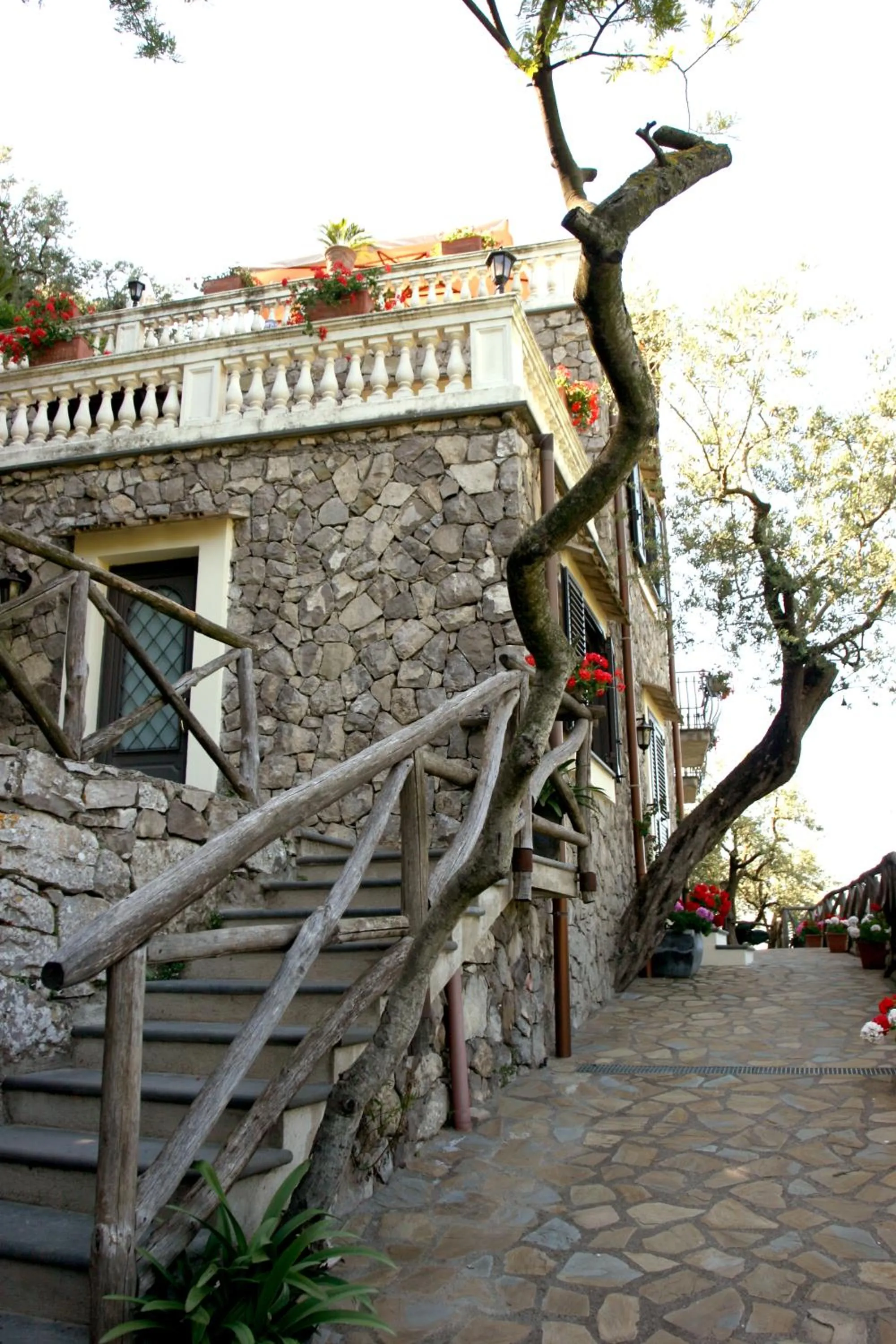 Facade/entrance in Casarufolo Paradise