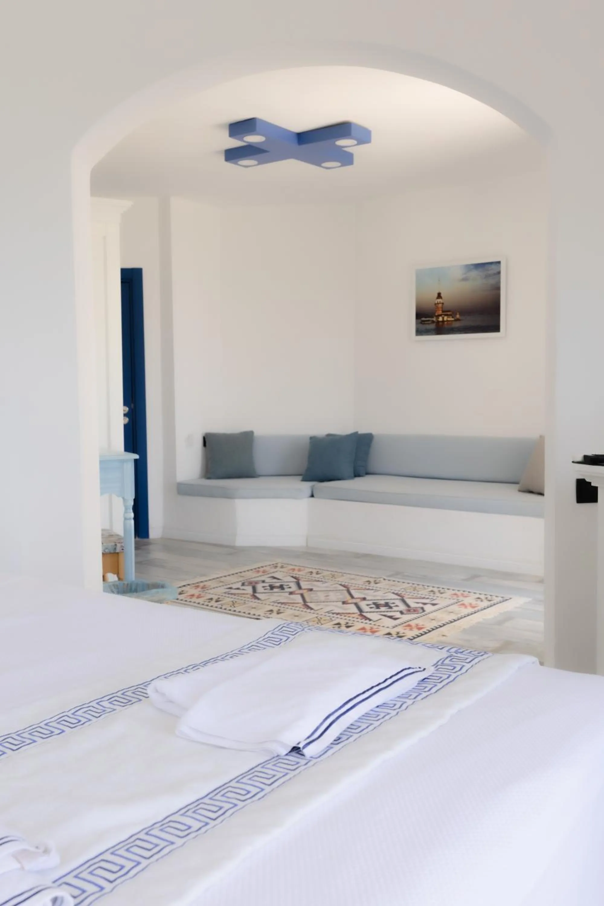 Bed in Lavanta Butik Otel Turunc