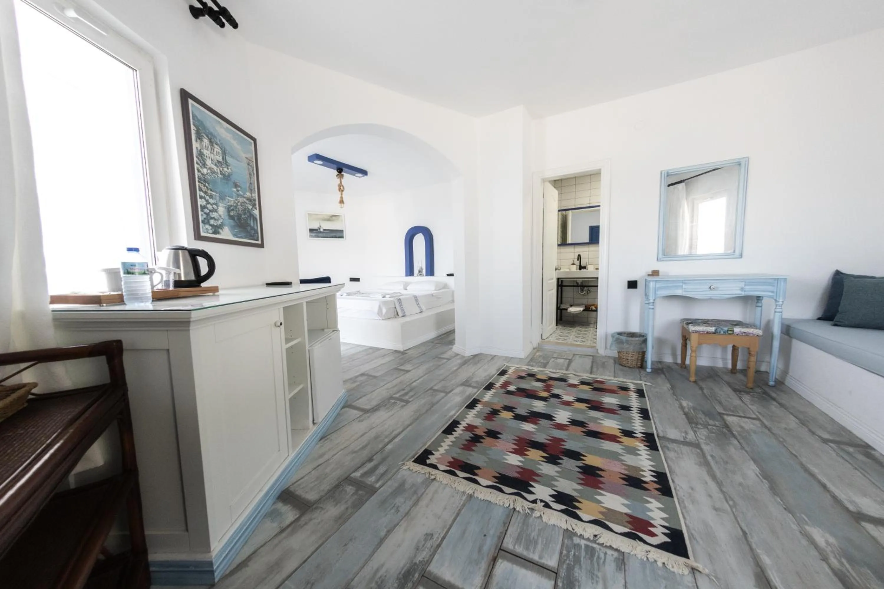 Bed in Lavanta Butik Otel Turunc