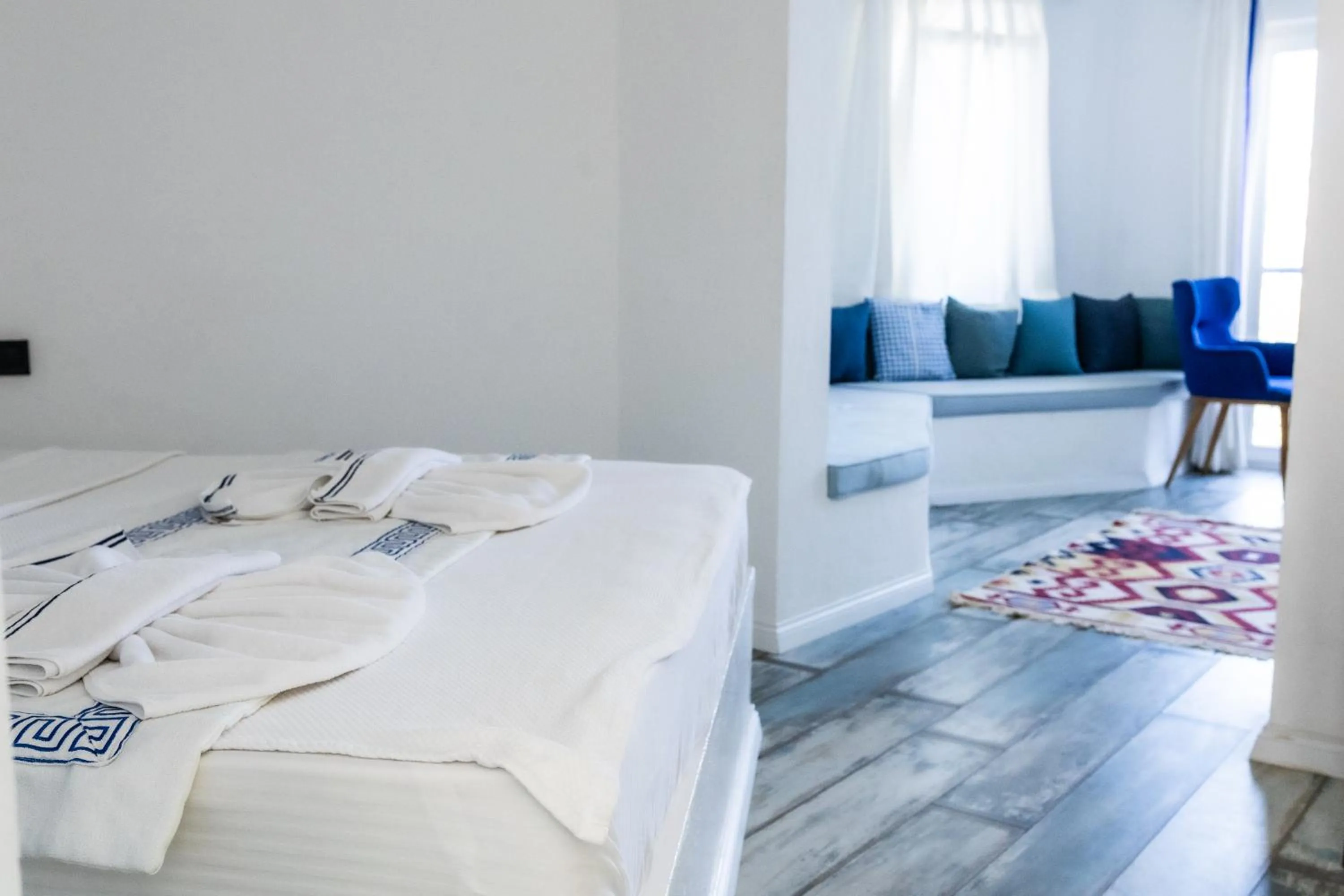 Bed in Lavanta Butik Otel Turunc