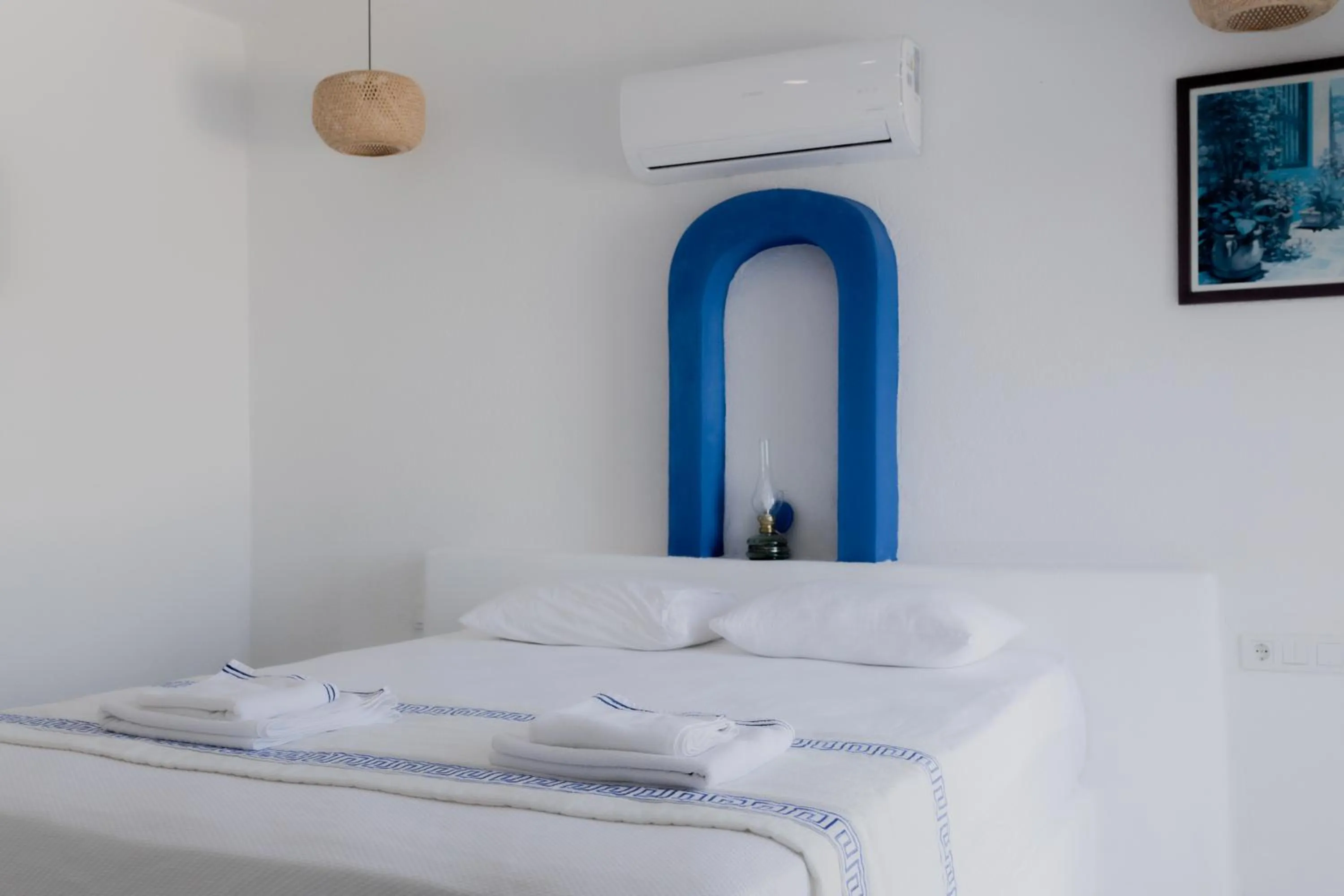 Bed in Lavanta Butik Otel Turunc