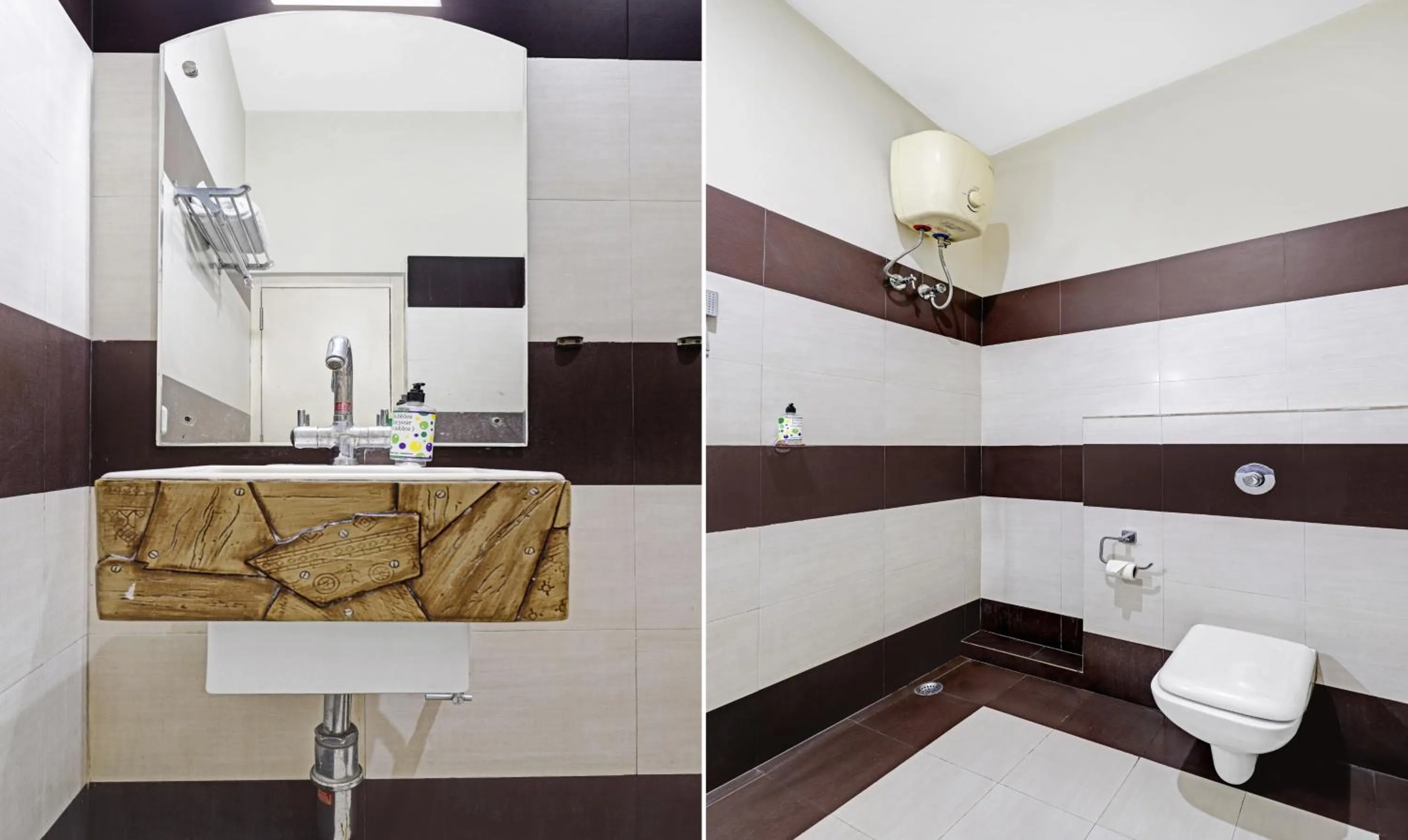 Bathroom in Treebo Apollo