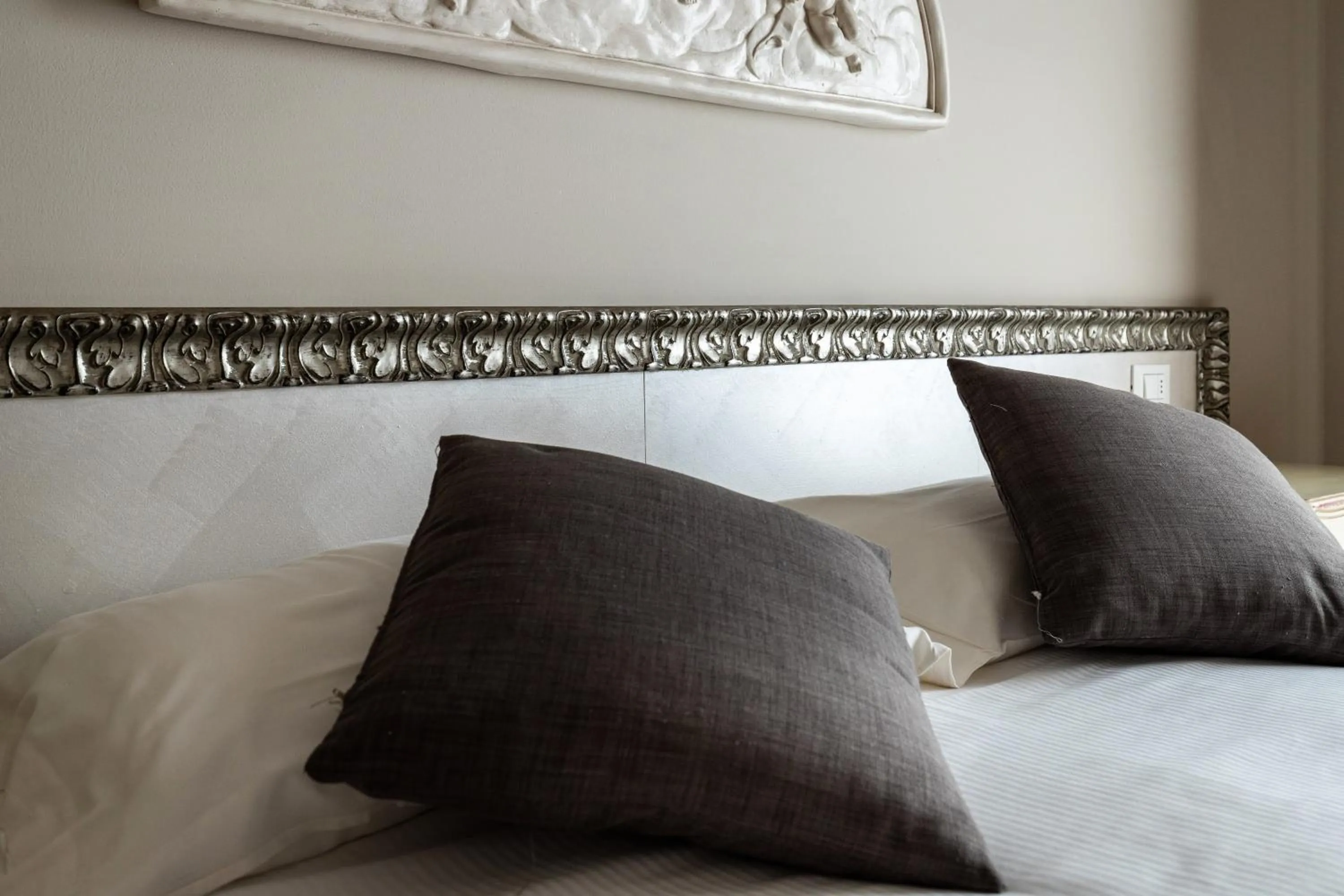 Bed in Hotel Marconi