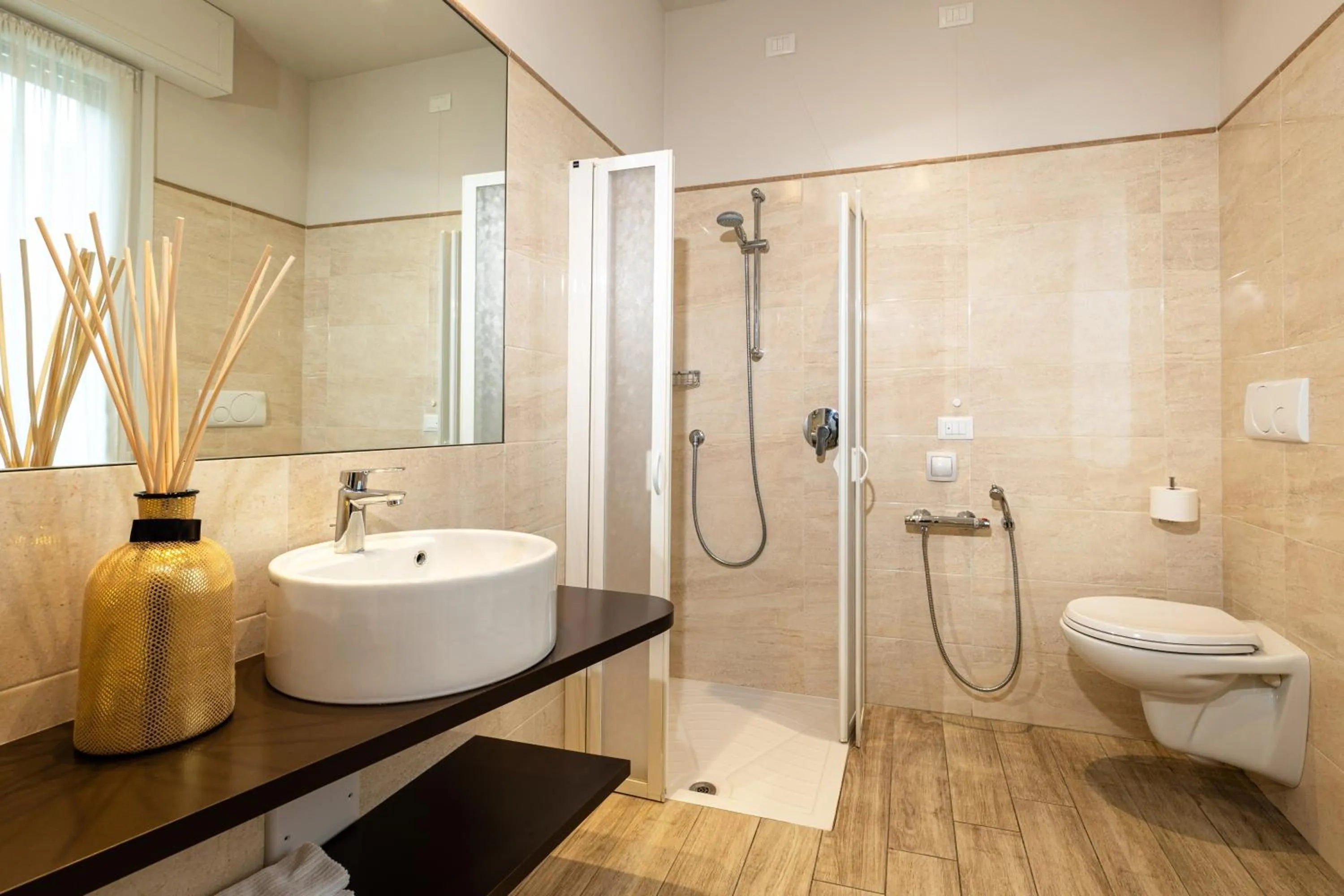 Bathroom in Hotel Marconi