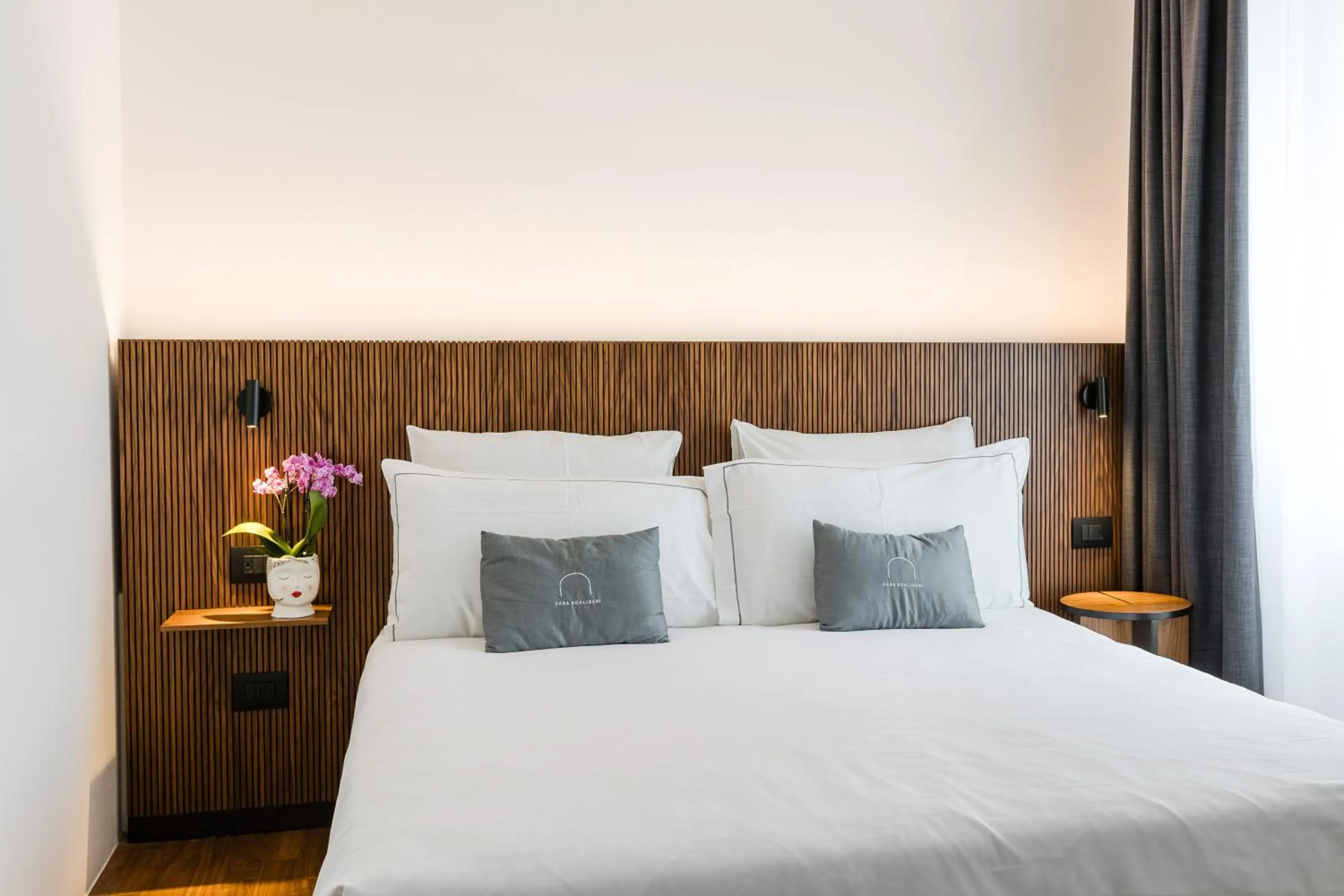 Bed in Hotel Casa Scaligeri