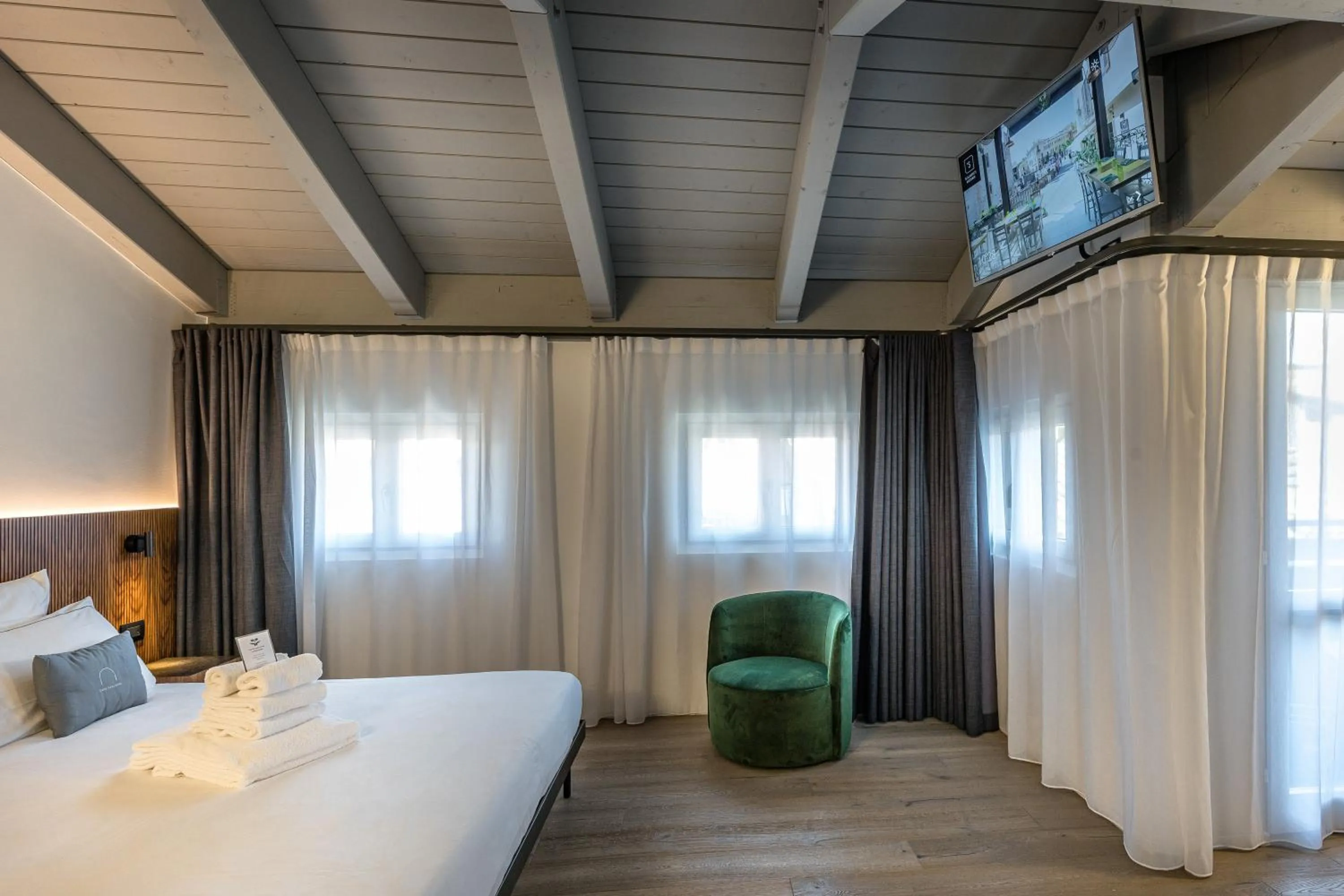 Bed in Hotel Casa Scaligeri