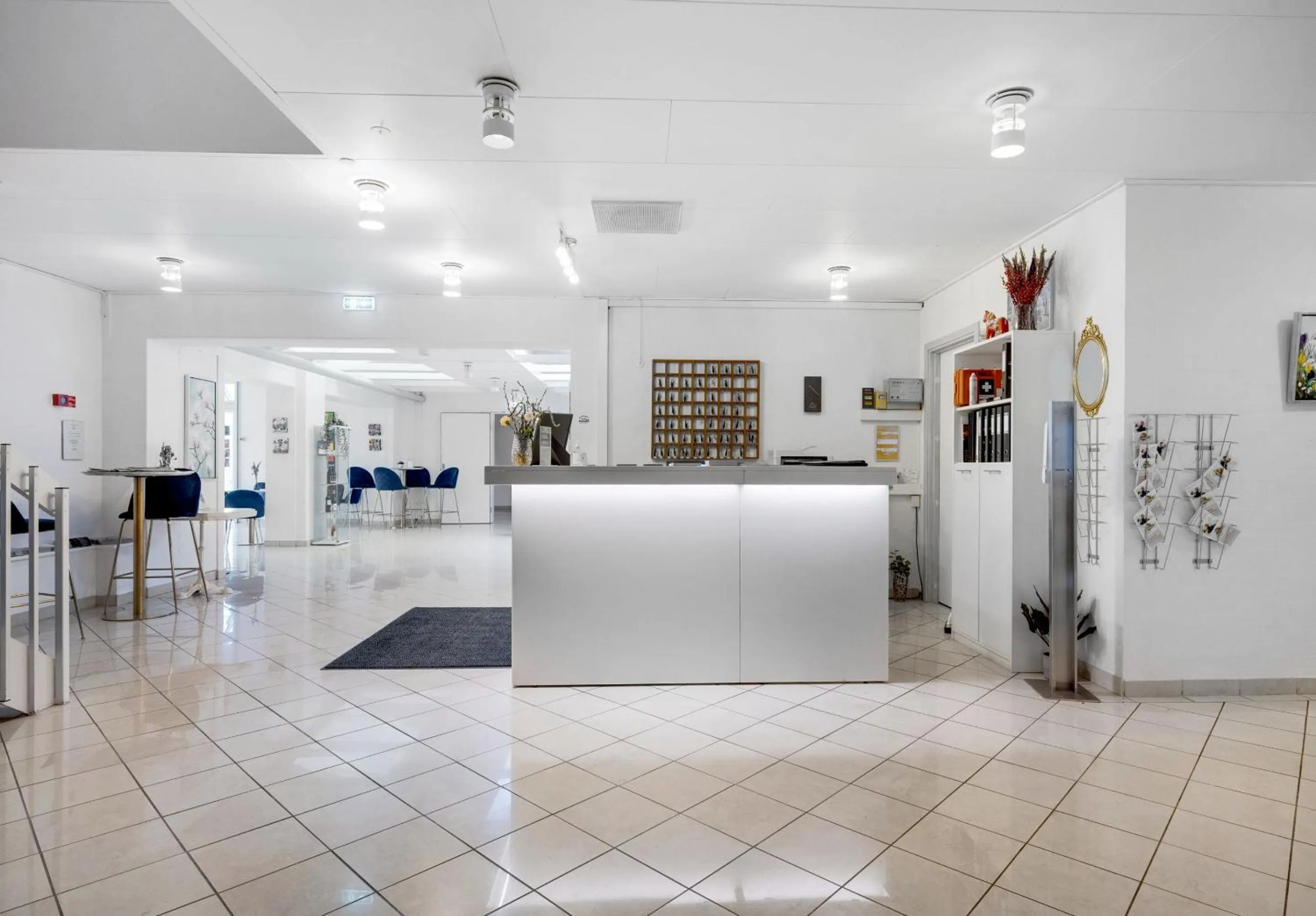 Lobby or reception in Hotel Søparken