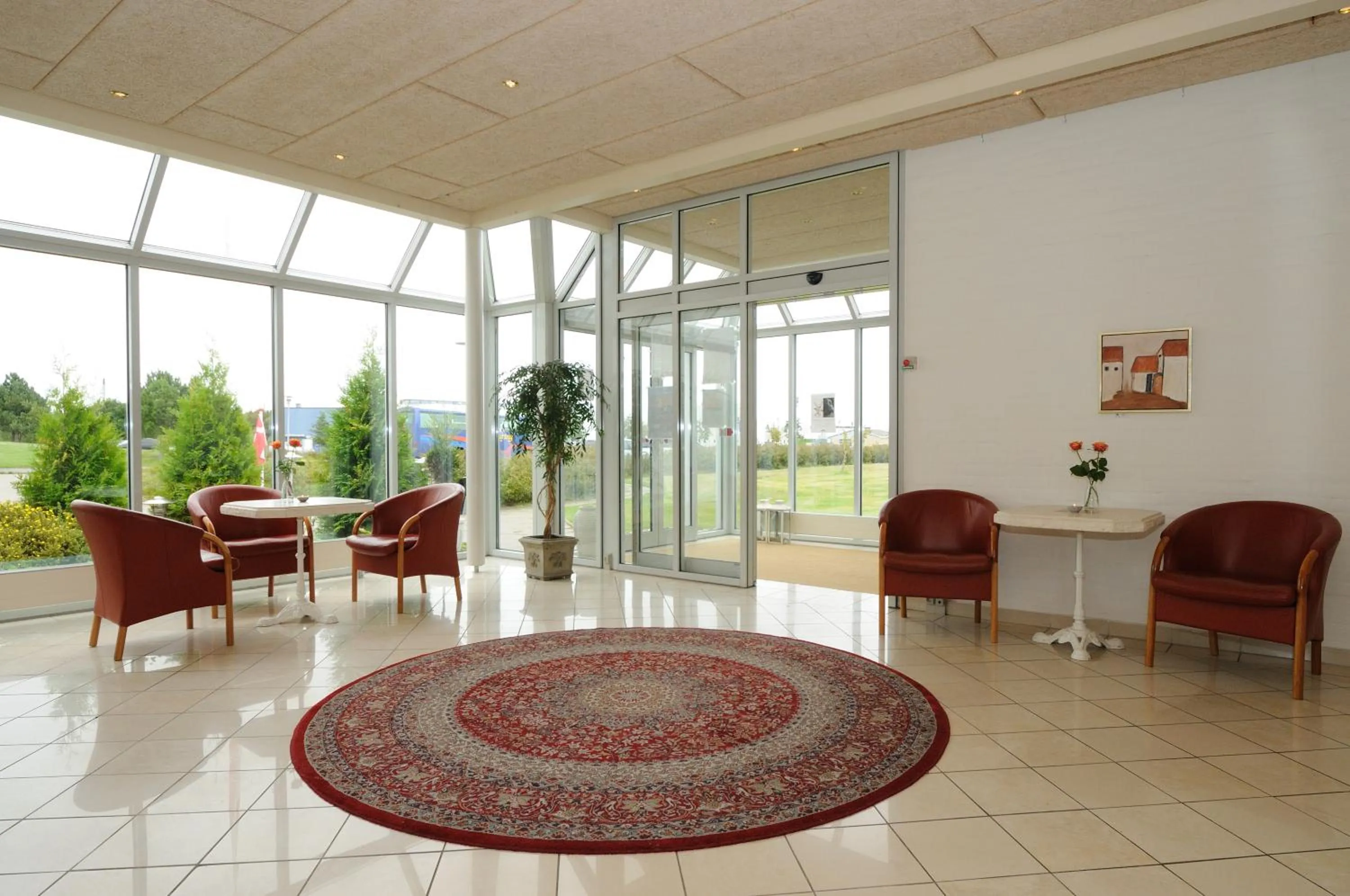 Lobby or reception in Hotel Søparken