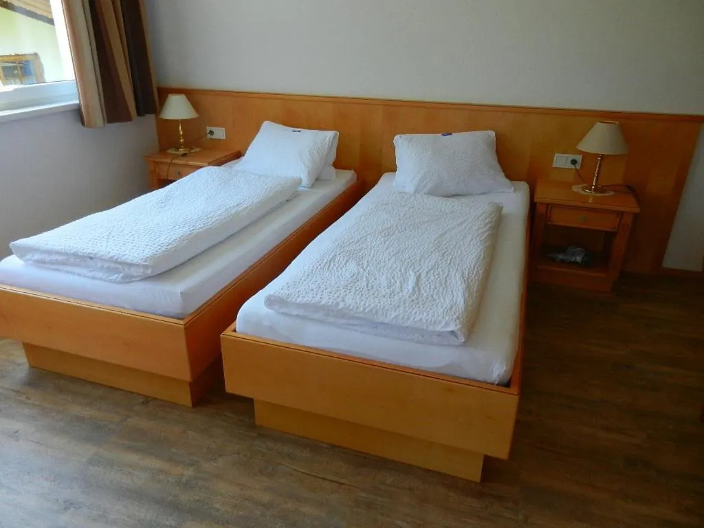 Bed in Pension Apartment Hödner