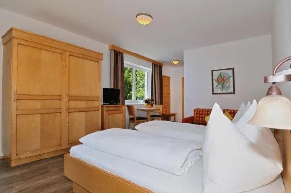 Bed in Pension Apartment Hödner