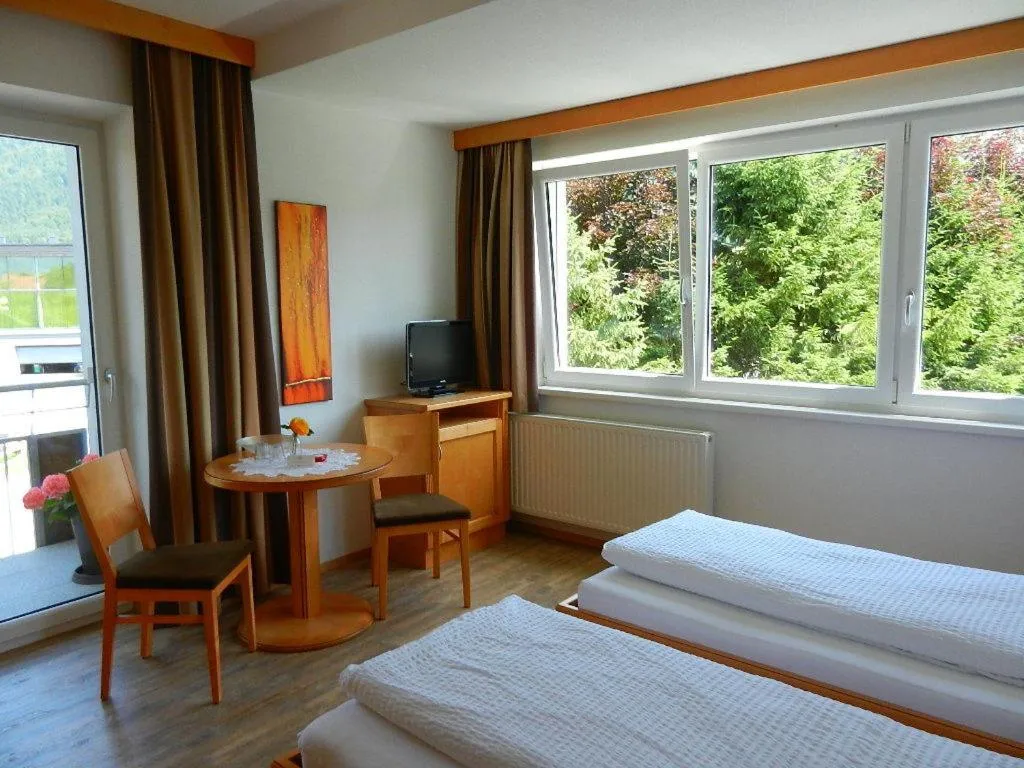 Bed in Pension Apartment Hödner