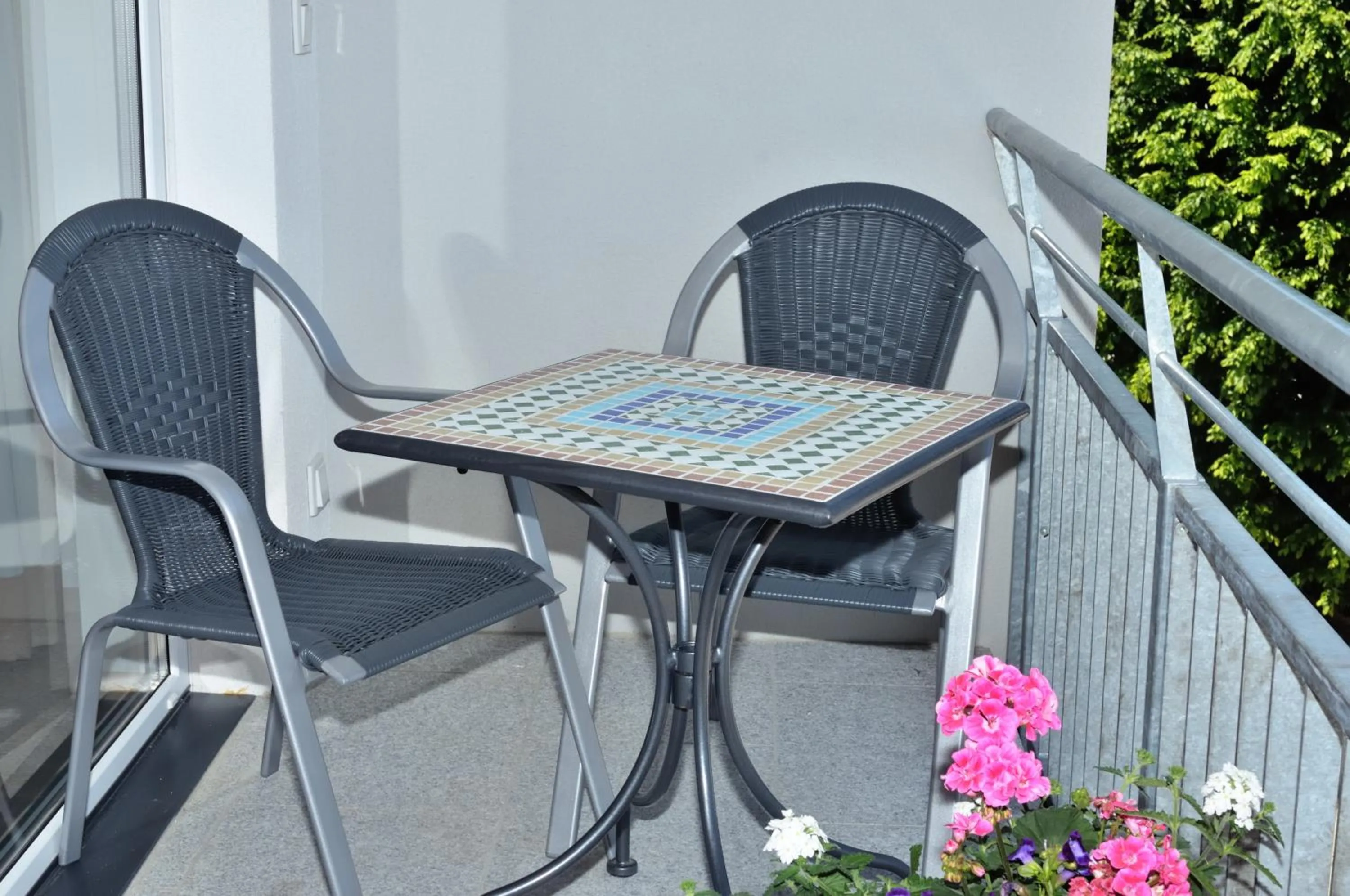 Balcony/Terrace in Pension Apartment Hödner