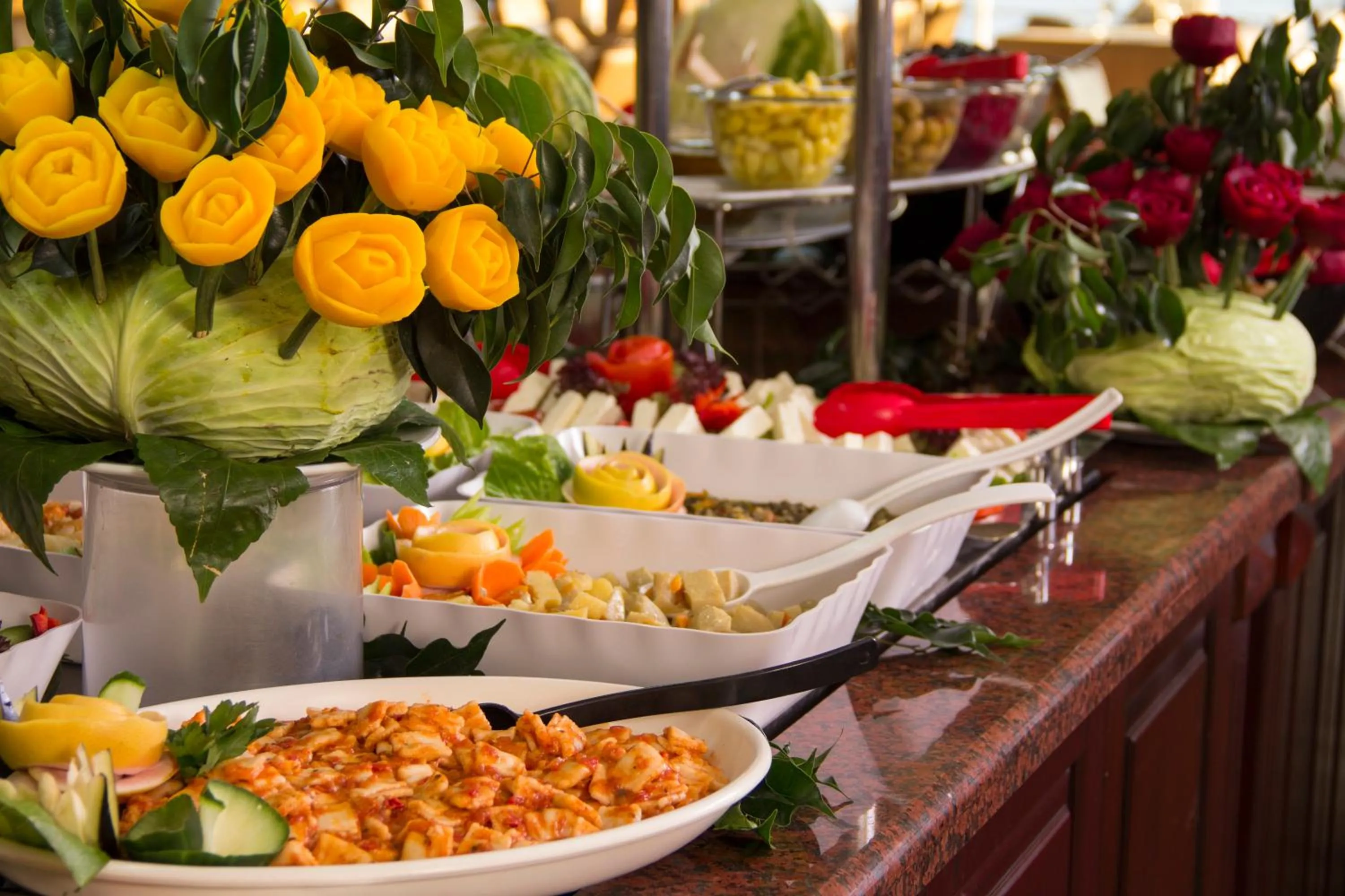 Dinner in Gardenia Hotel