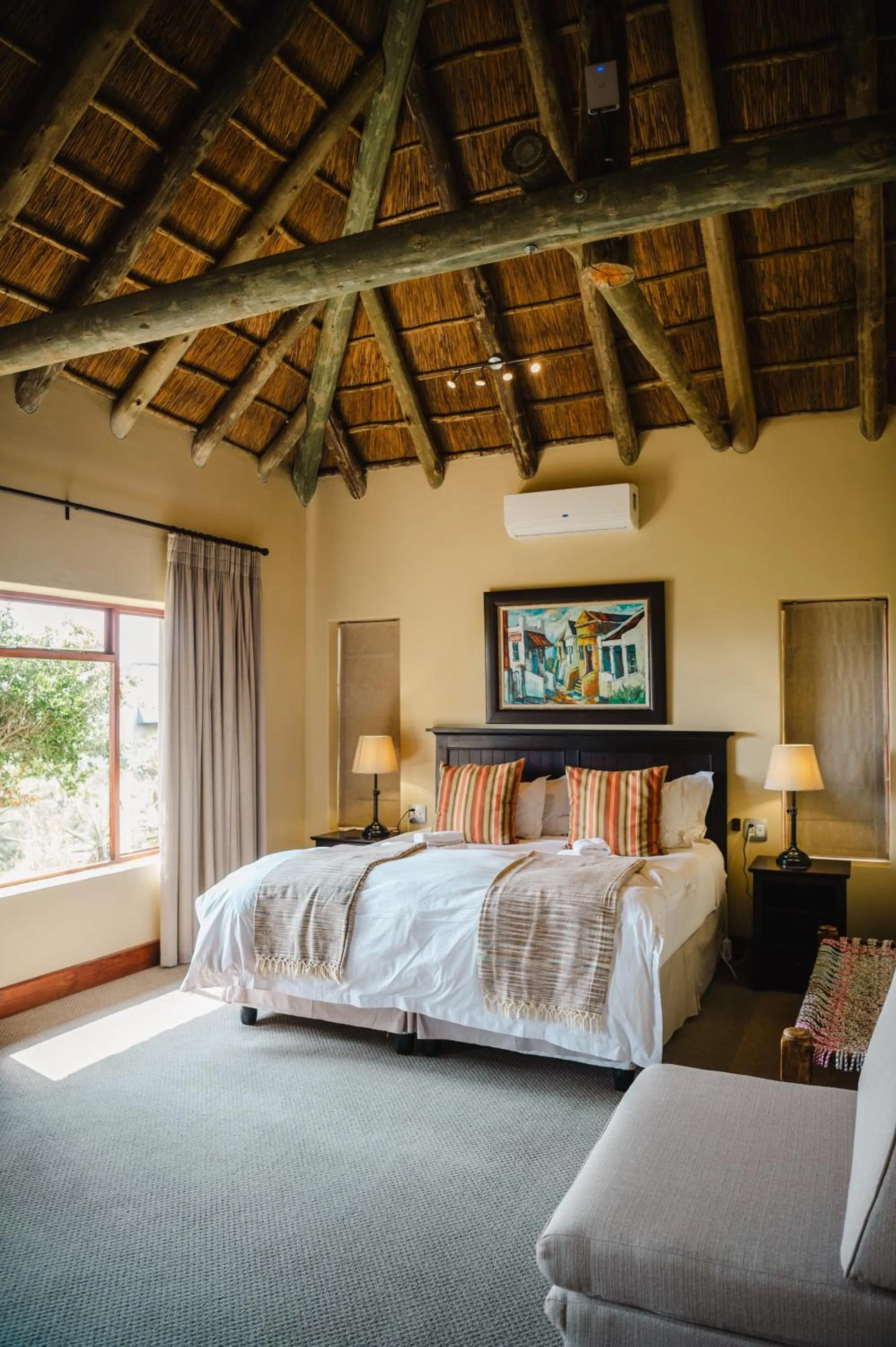 Bed in Hitgeheim Country Lodge