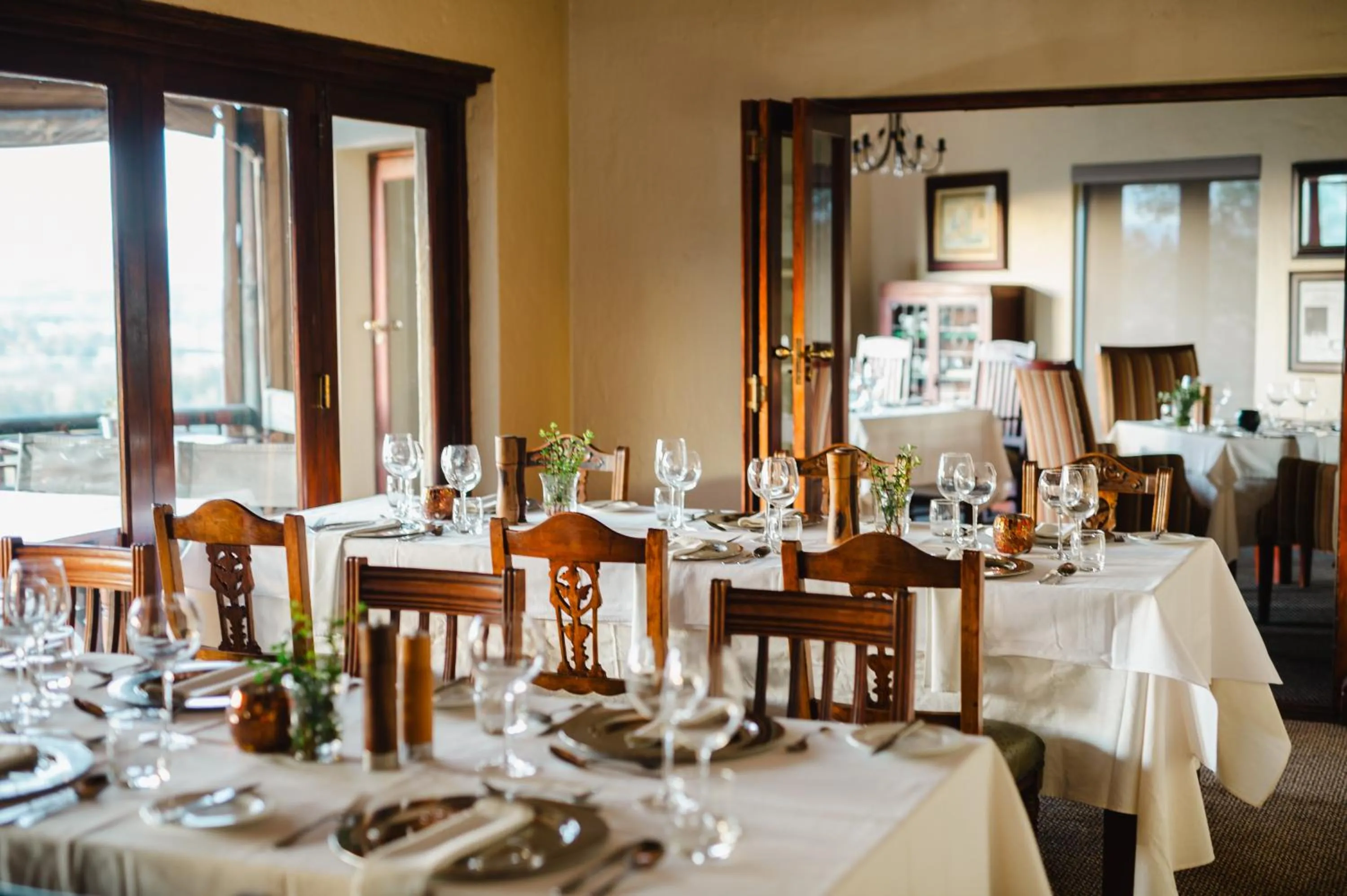 Decorative detail in Hitgeheim Country Lodge