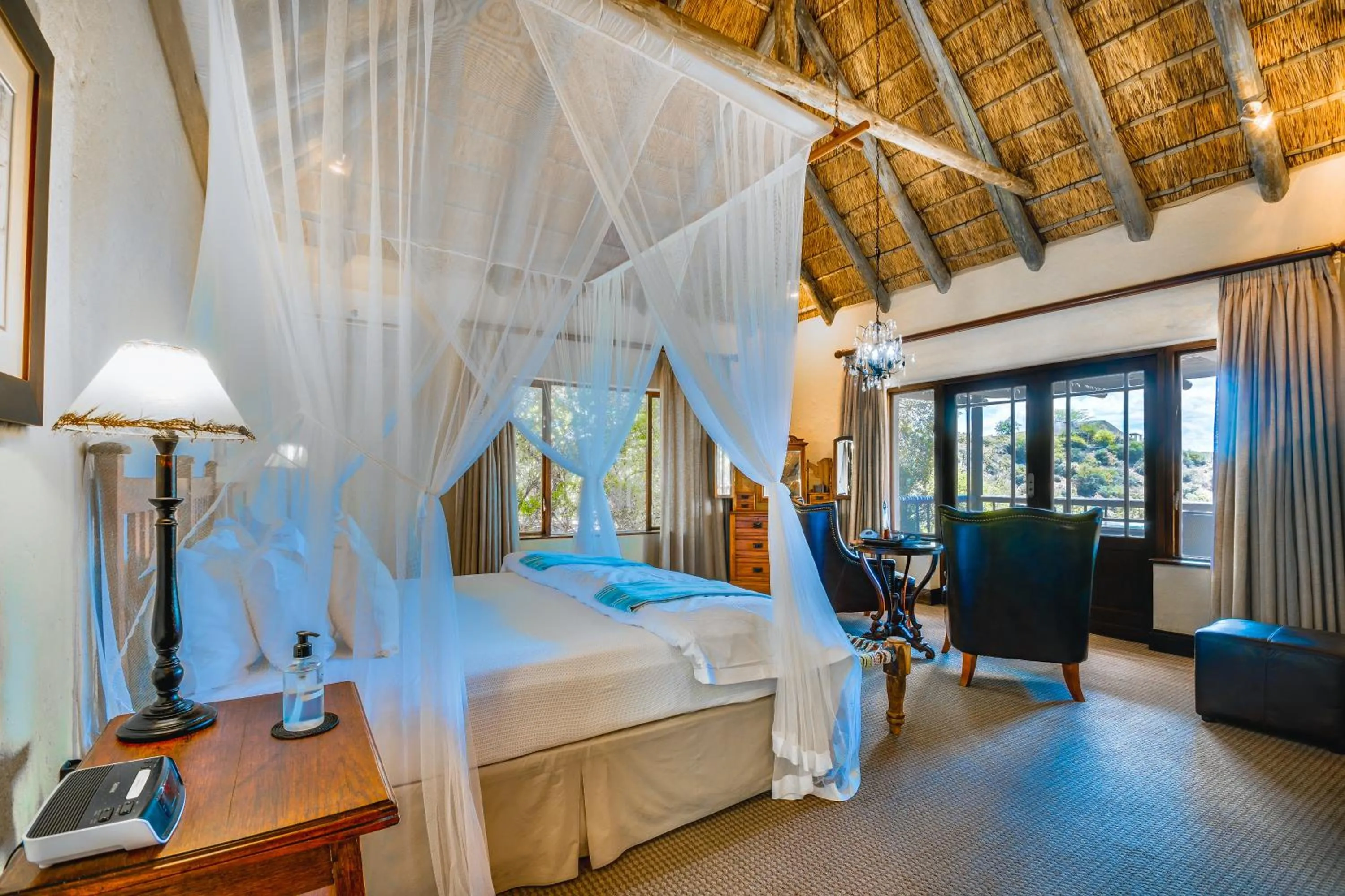 Bed in Hitgeheim Country Lodge