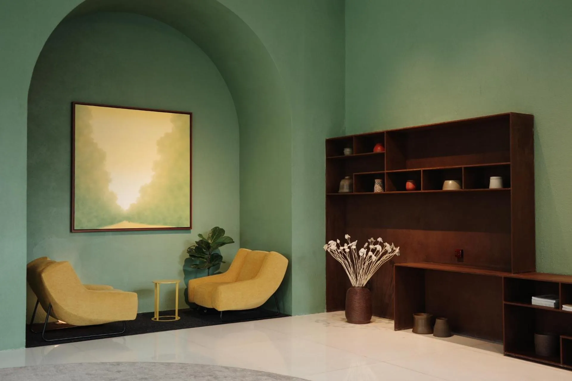 Lobby or reception, Bed in Somerset West Point Hanoi