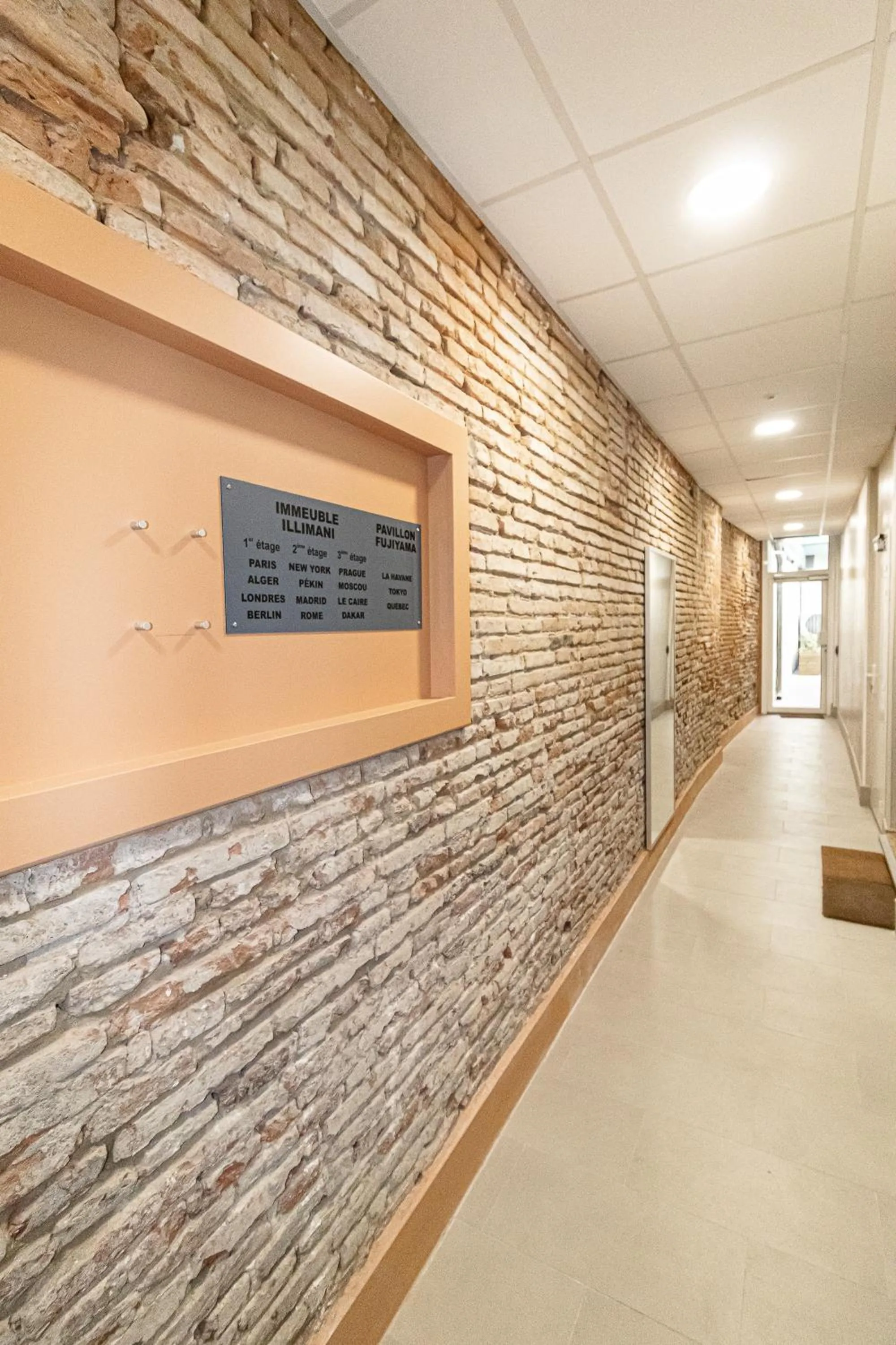 Lobby or reception in Residence le Pastel Jeanne d'Arc