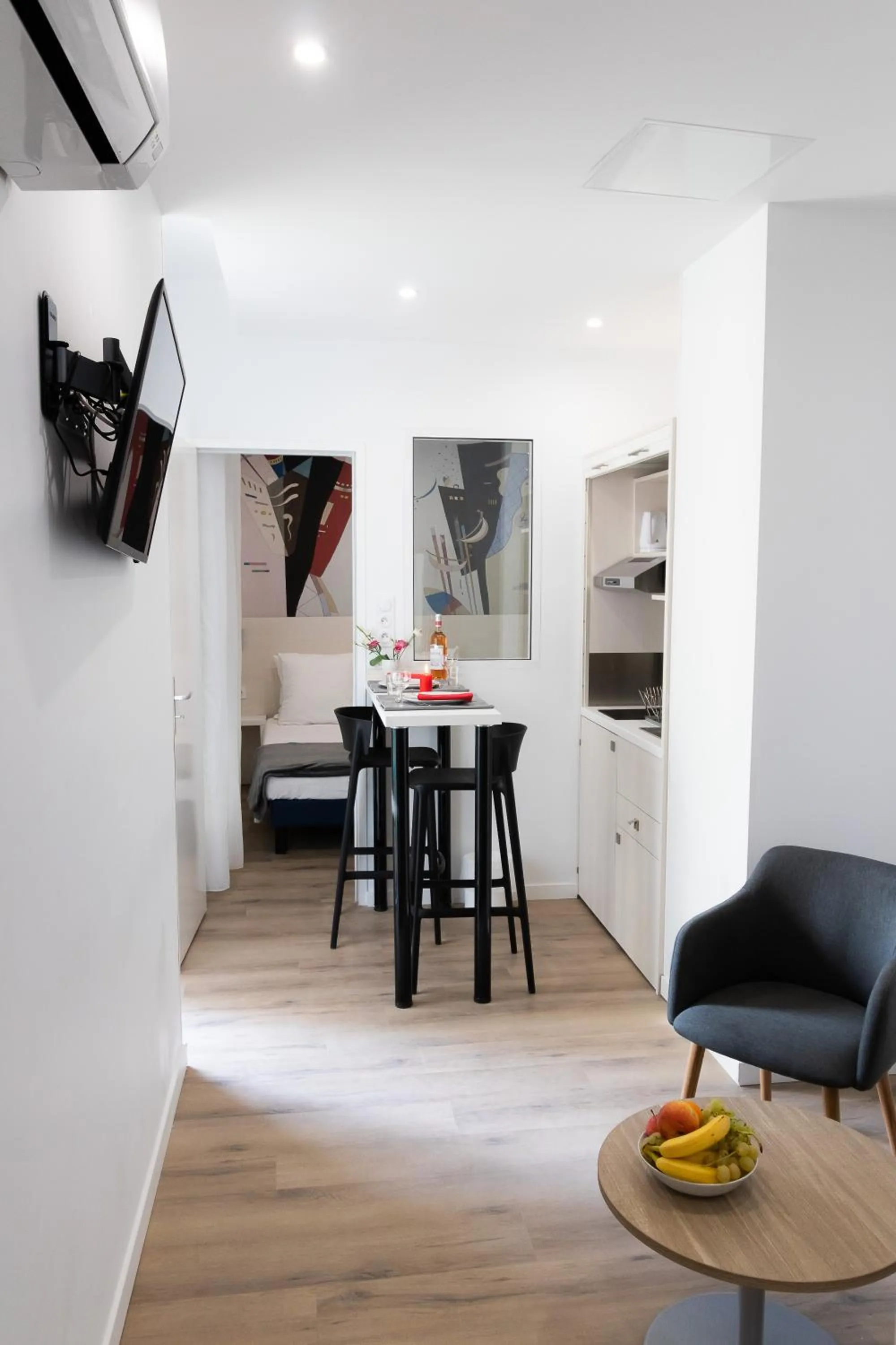 Seating area in Residence le Pastel Jeanne d'Arc