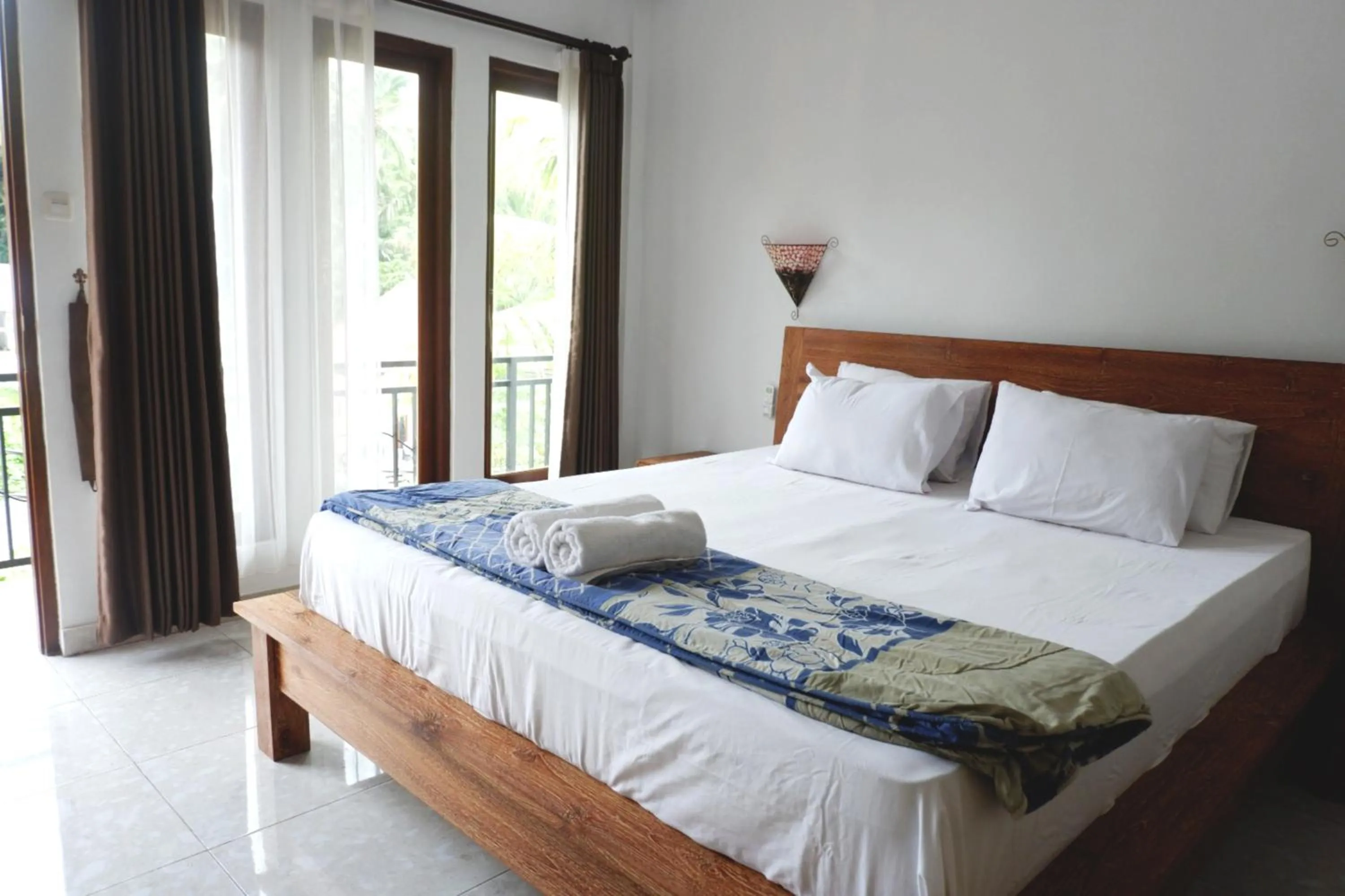 Bed in Ramaya Ubud View