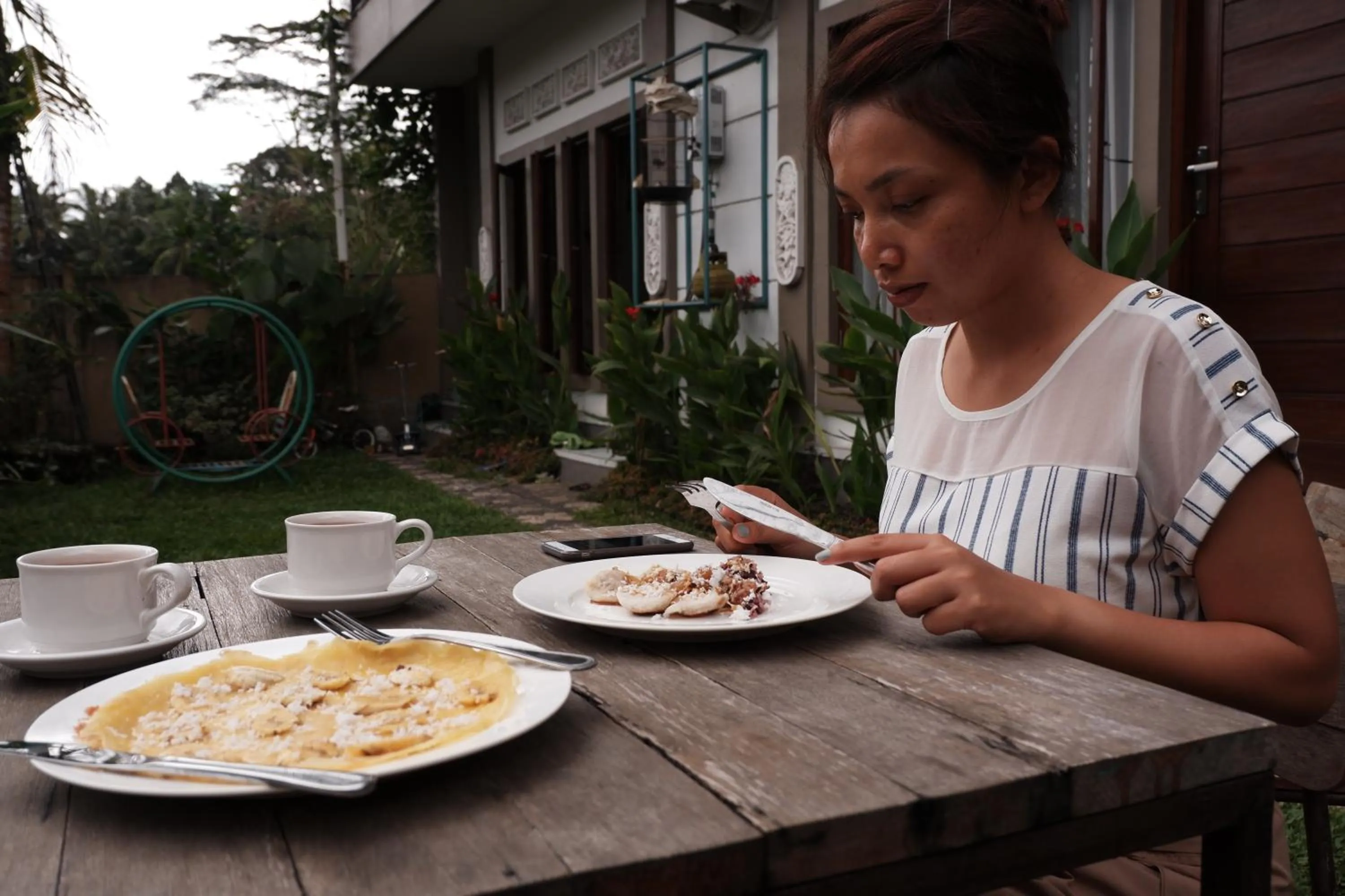Seating area in Ramaya Ubud View