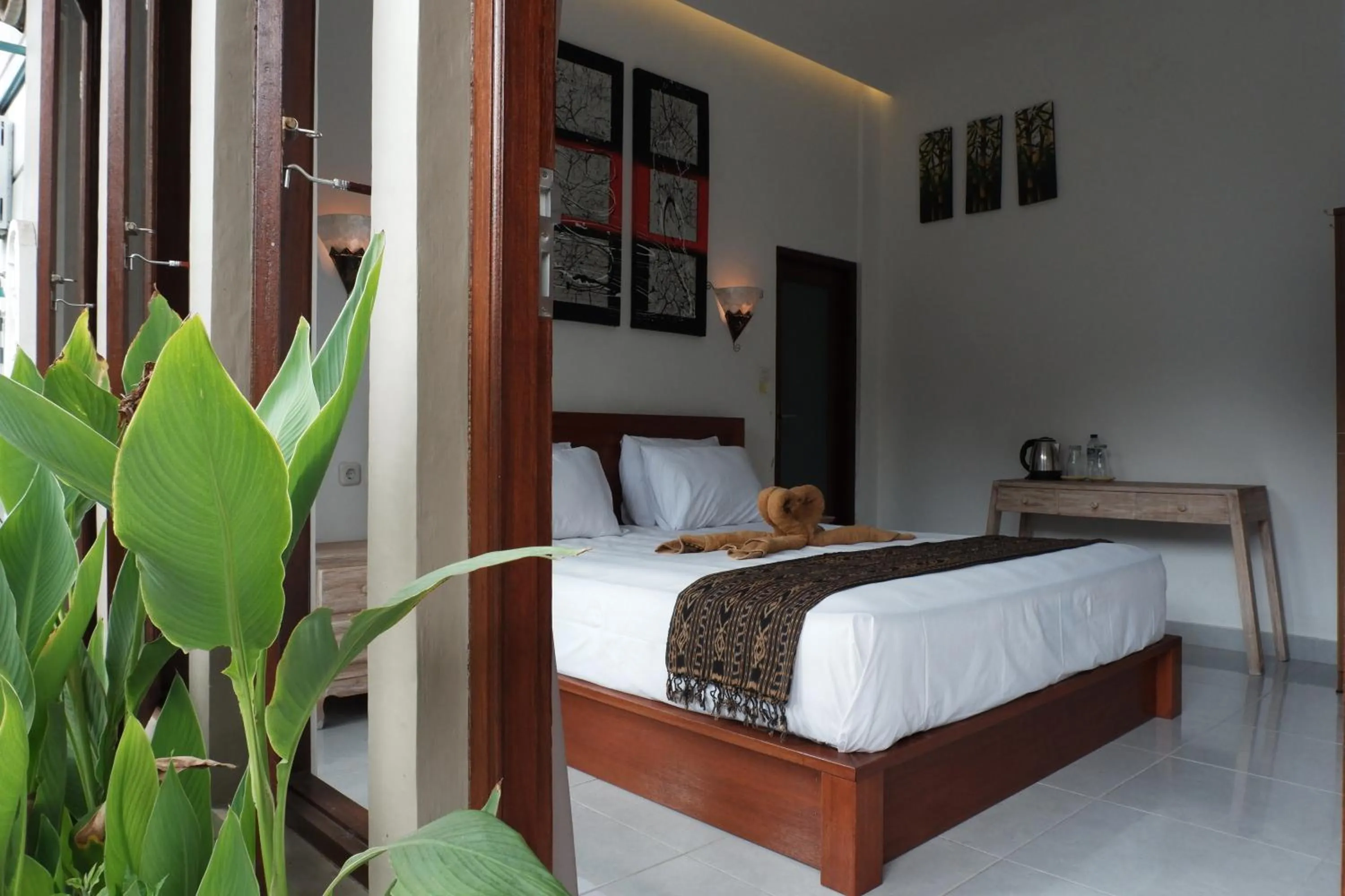 Bed in Ramaya Ubud View