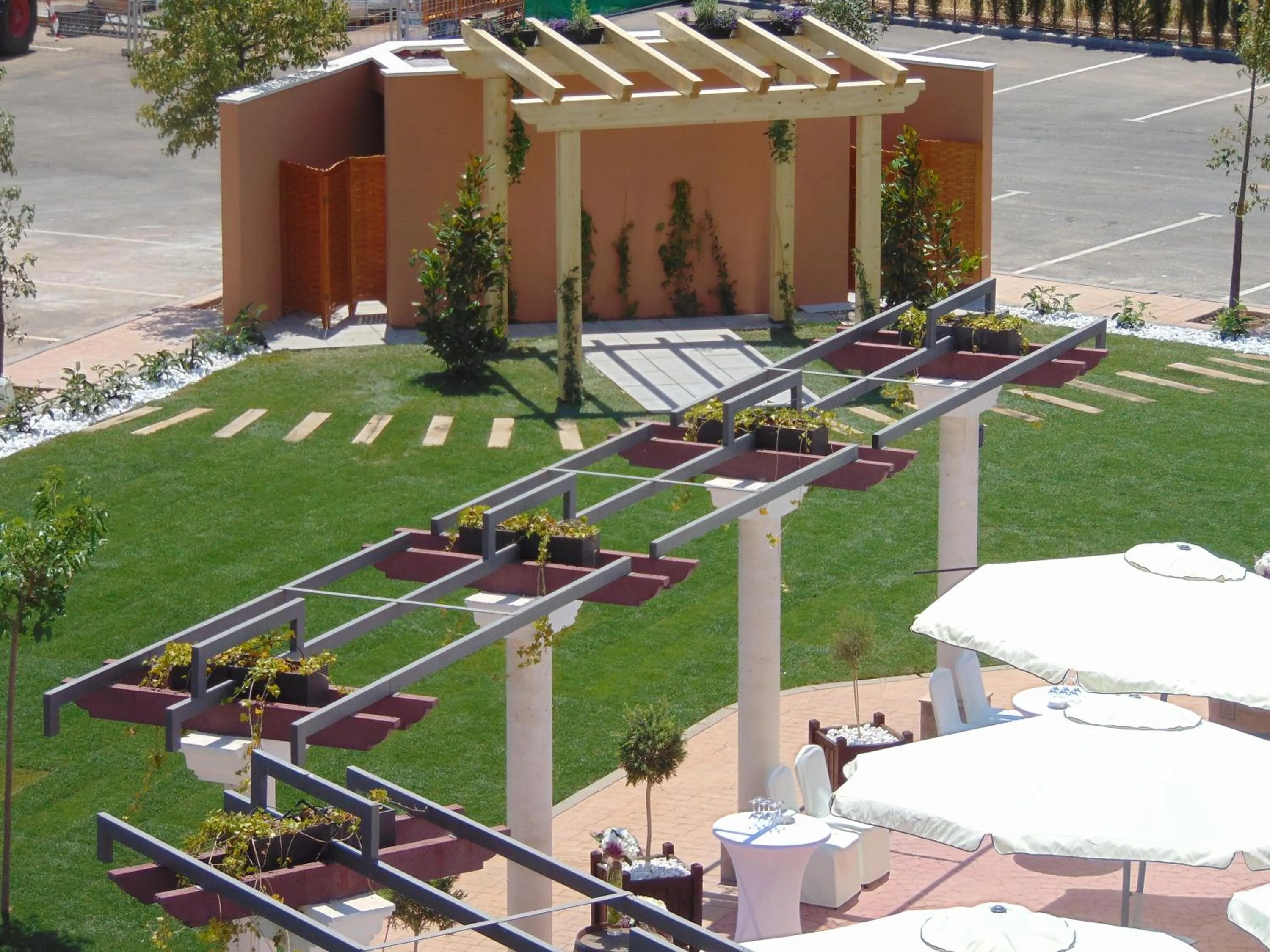 Garden in Hotel Restaurante Emilio
