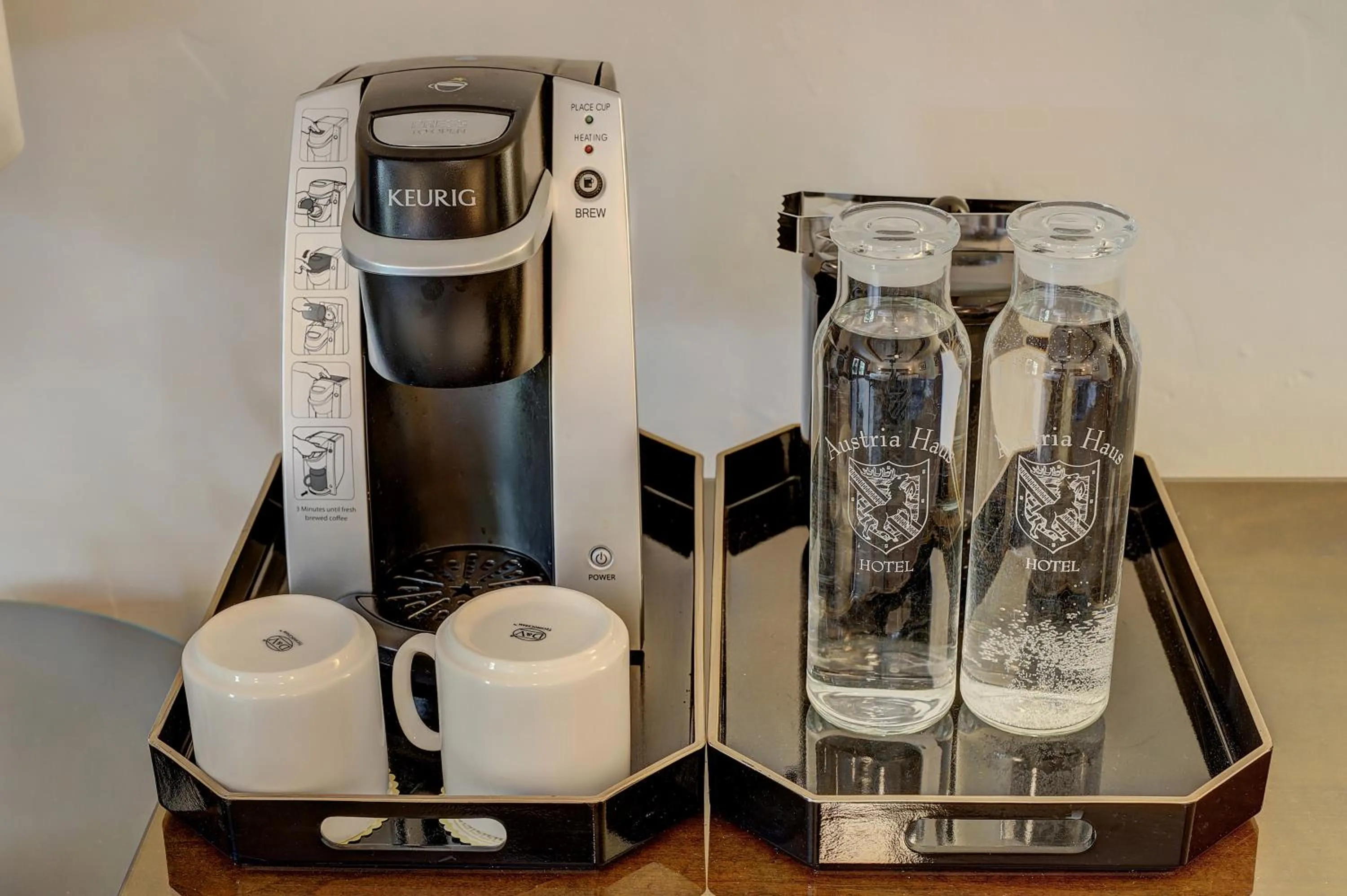 Coffee/tea facilities in Austria Haus Hotel