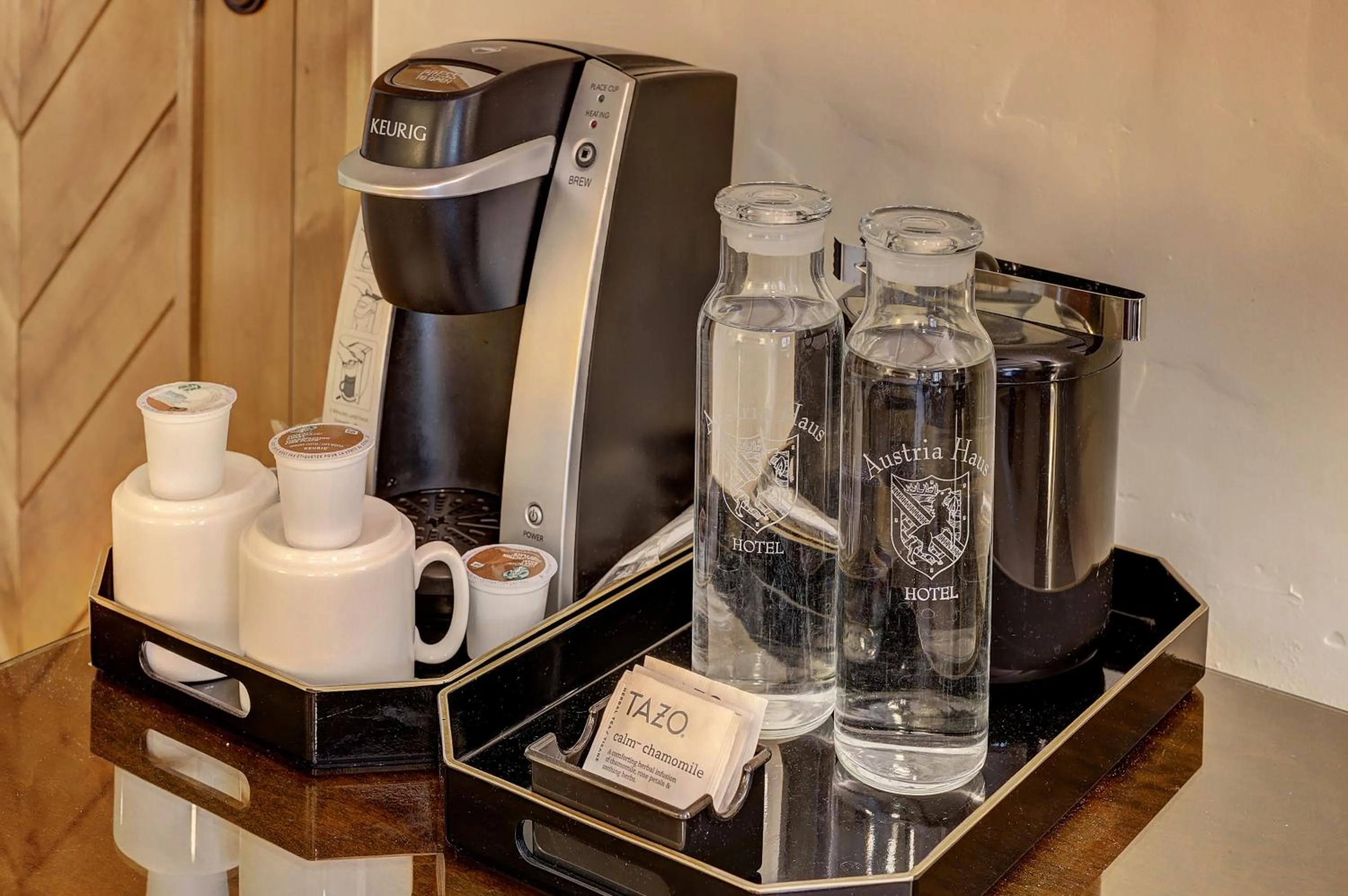 Coffee/tea facilities in Austria Haus Hotel