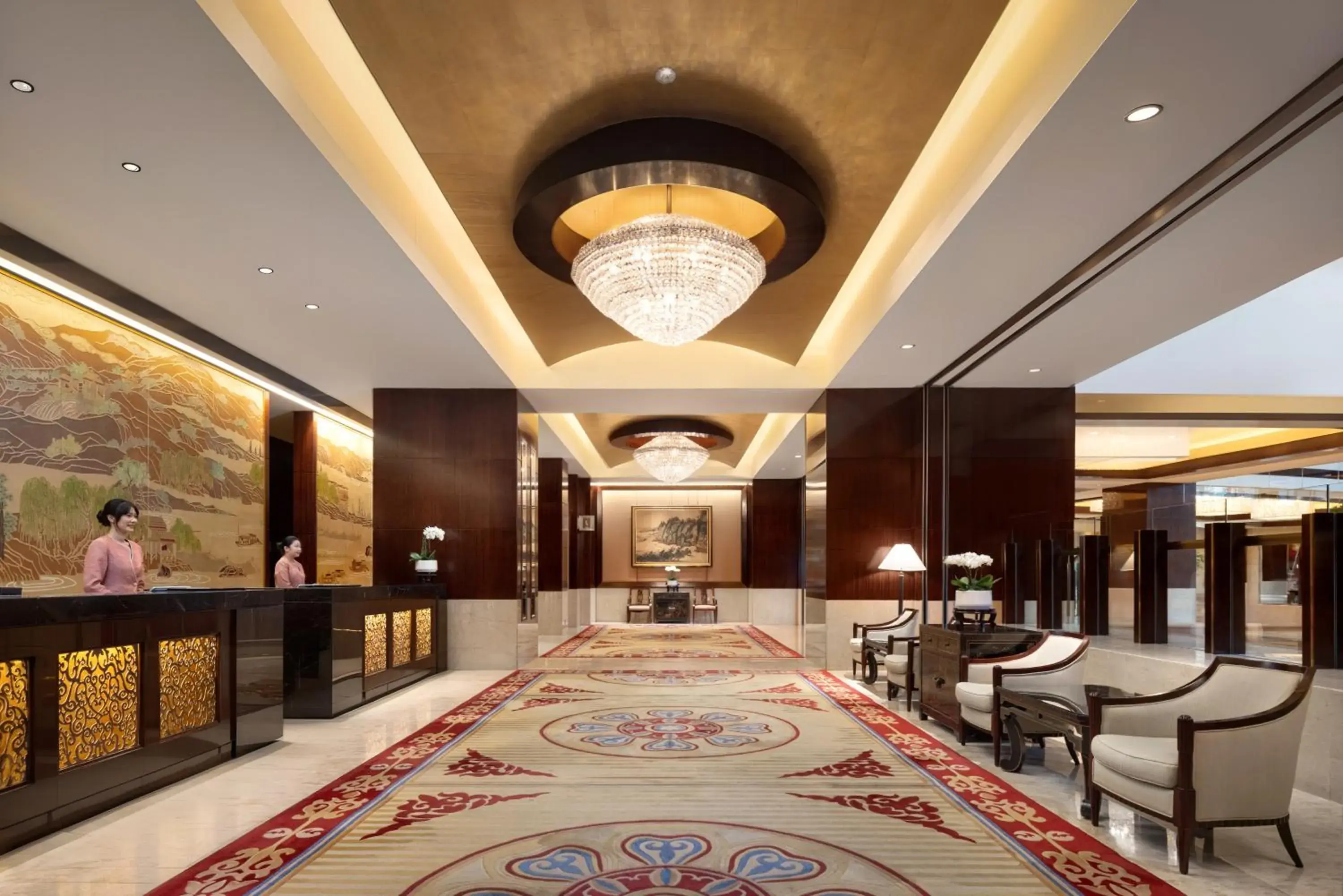 Lobby or reception in Shangri-La Wenzhou Lobby or reception in Shangri-La Wenzhou